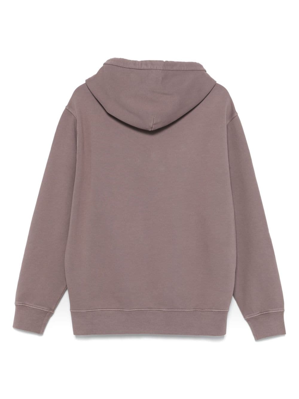 logo-embroidered hoodie - 2