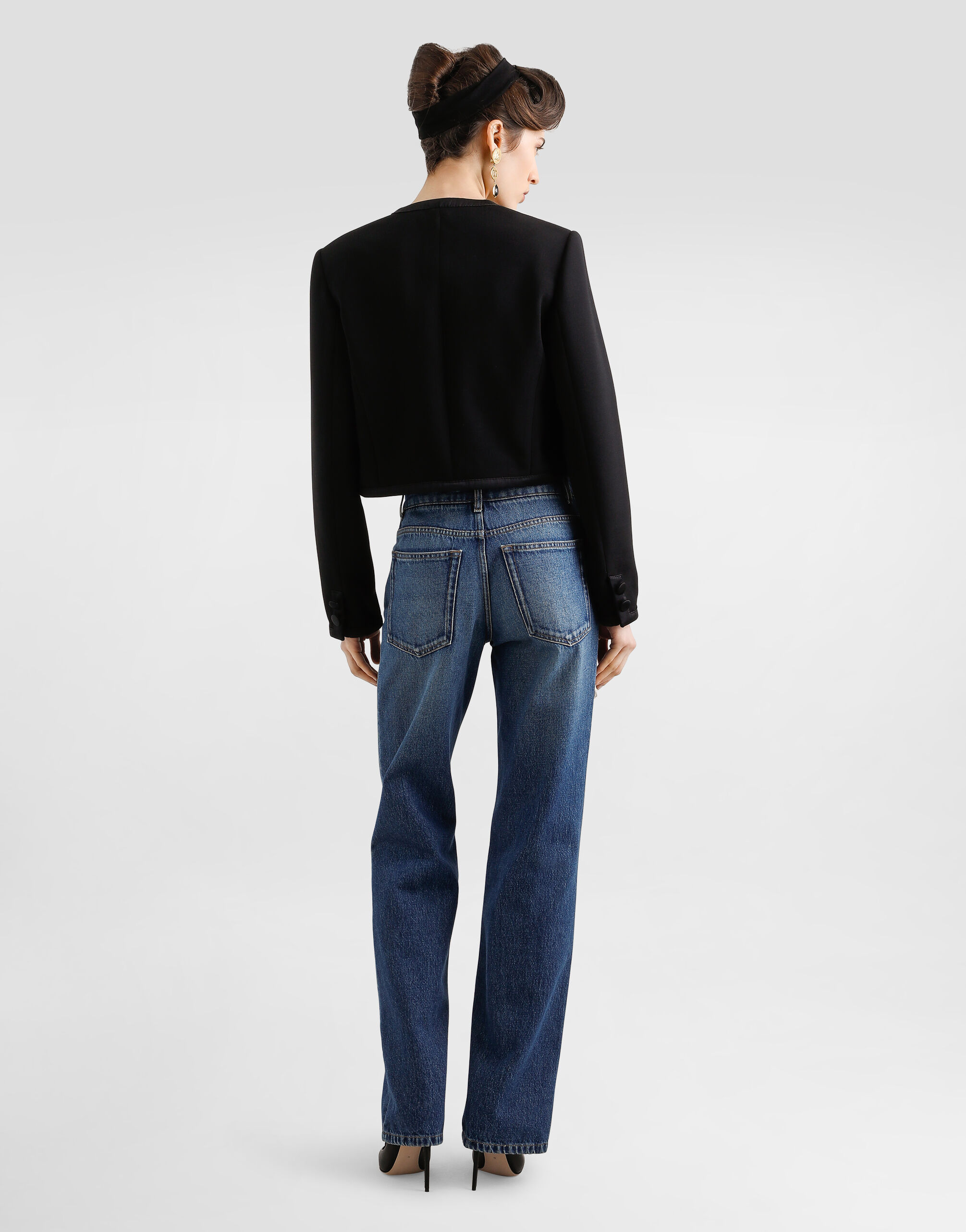 5-pocket denim trousers - 3