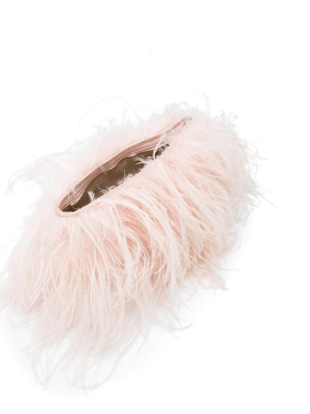 feather clutch bag - 5