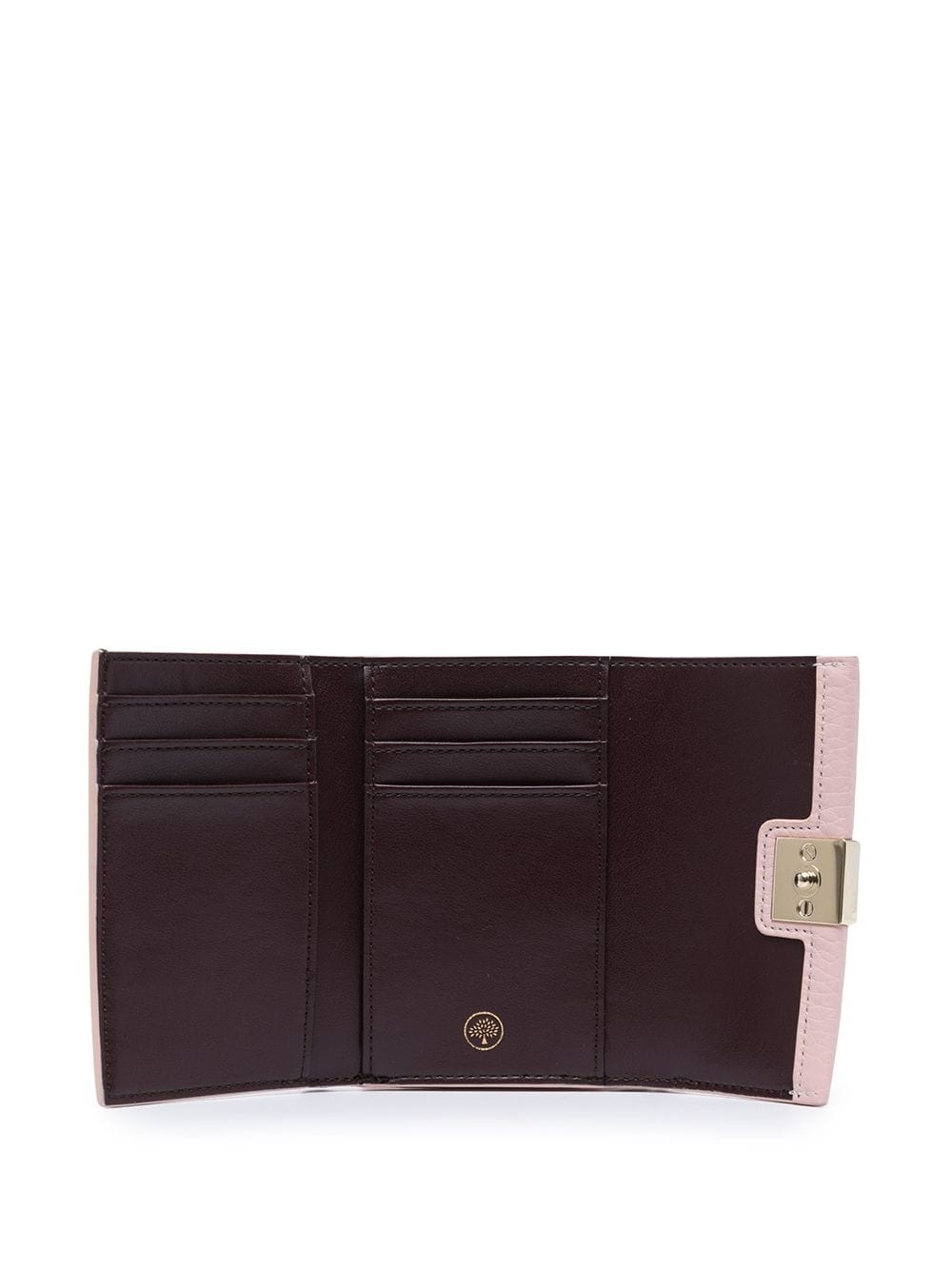 Iris trifold heavy-grain clutch - 3