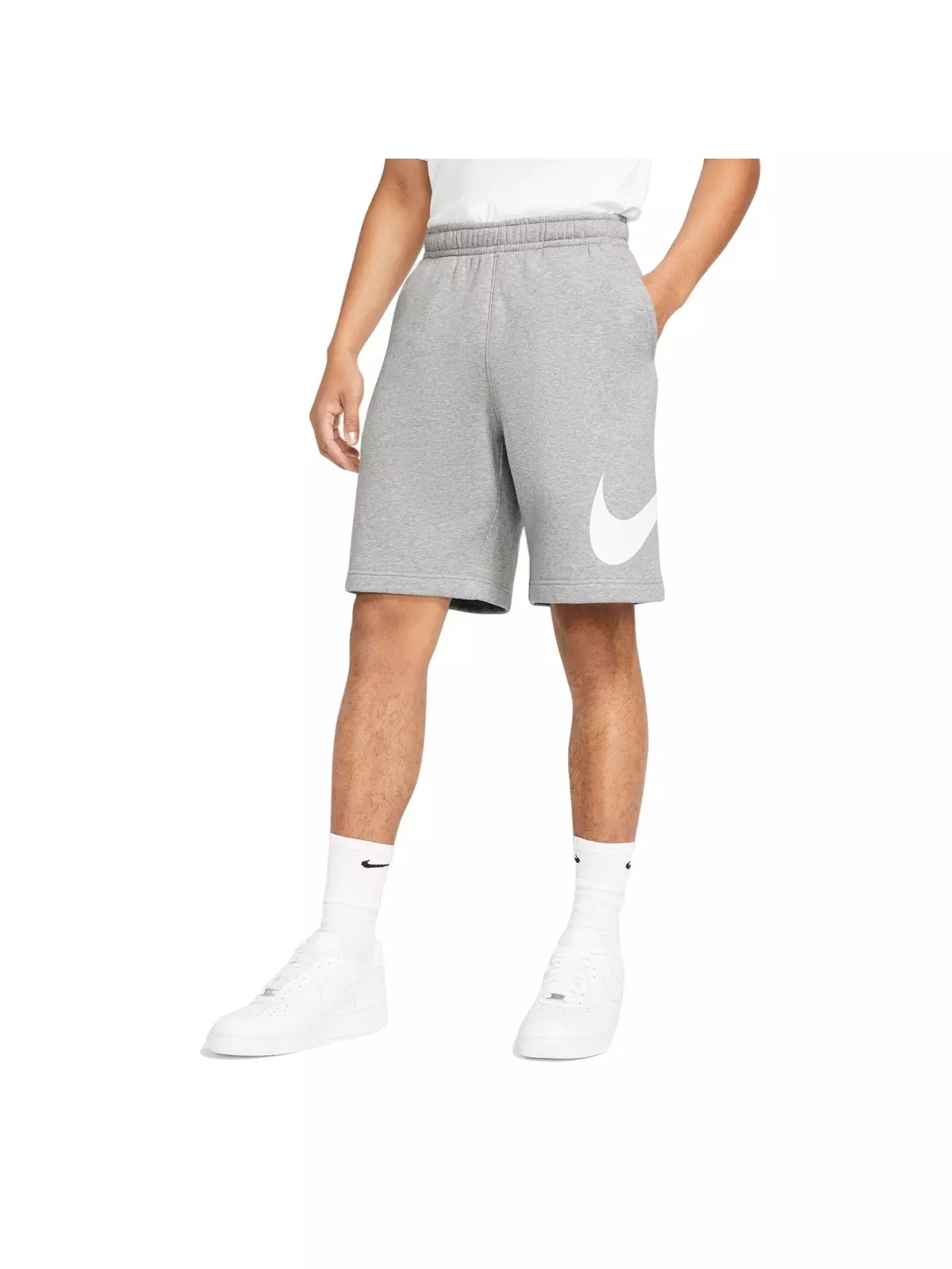 Men's Sportswear Club "Grey" Graphic Shorts - 3