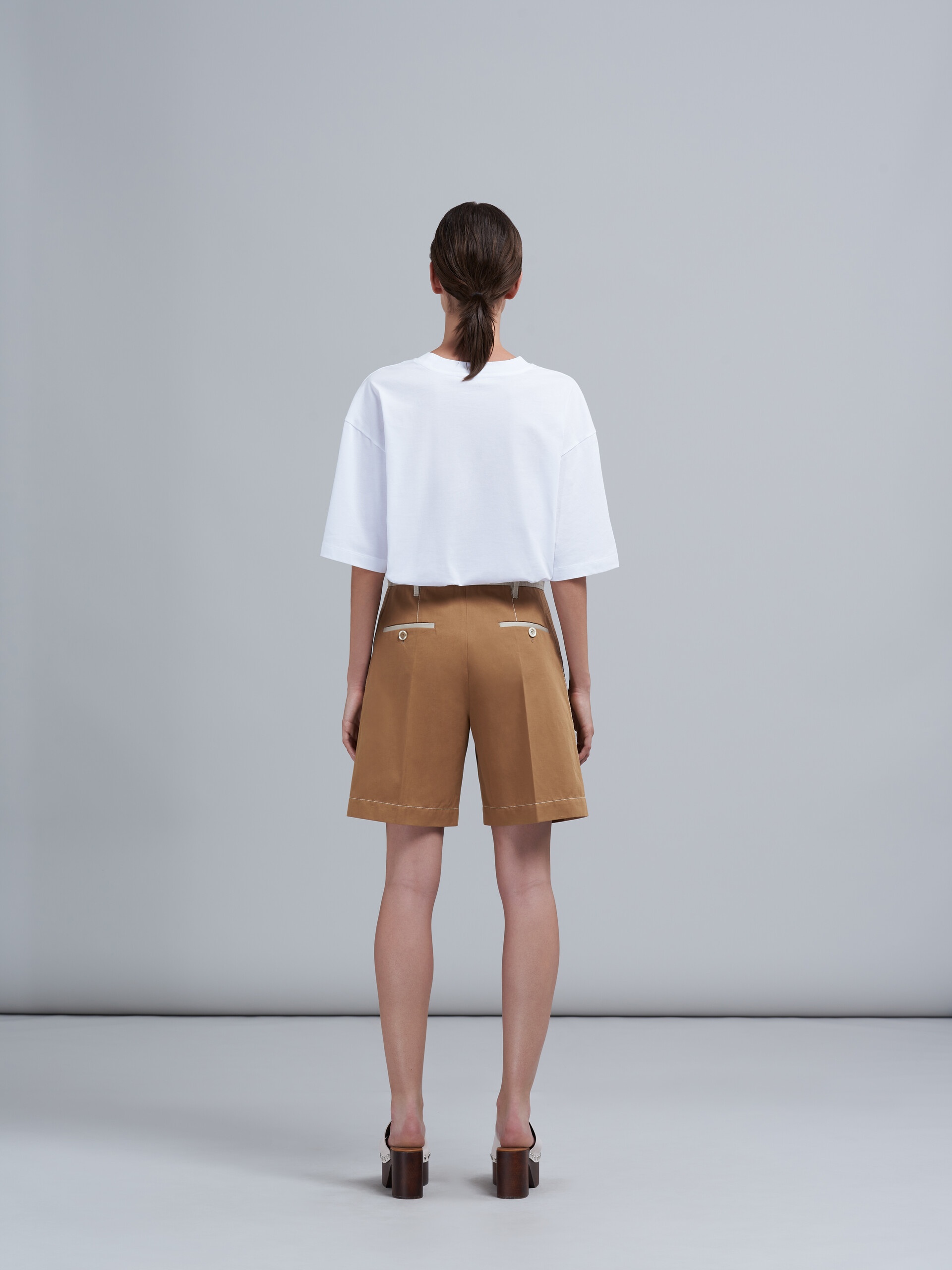 COTTON DRILL SHORTS - 3