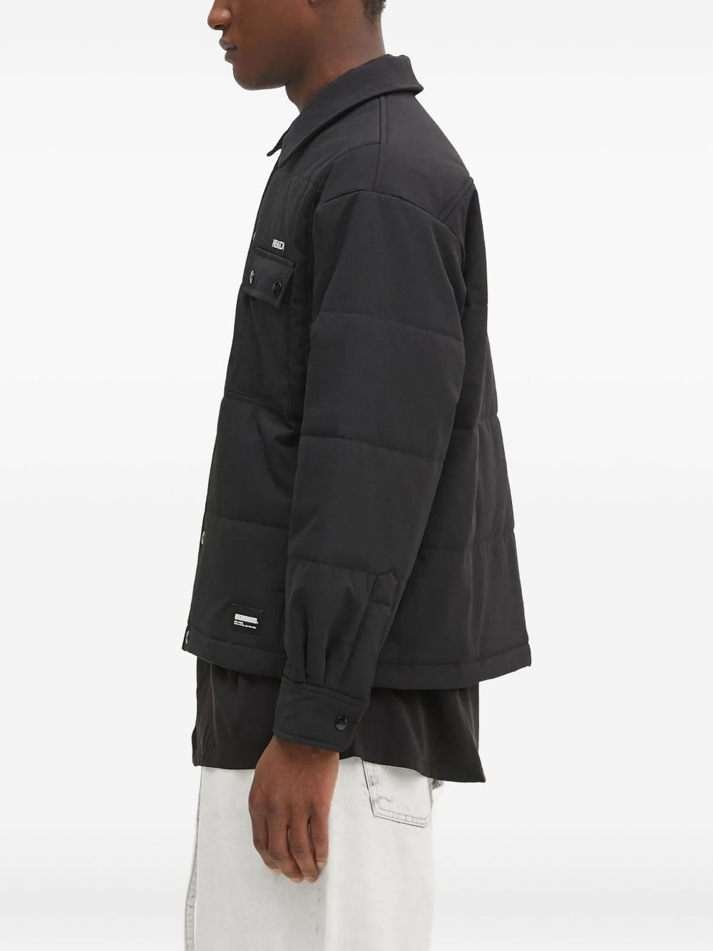 padded shirt jacket - 3
