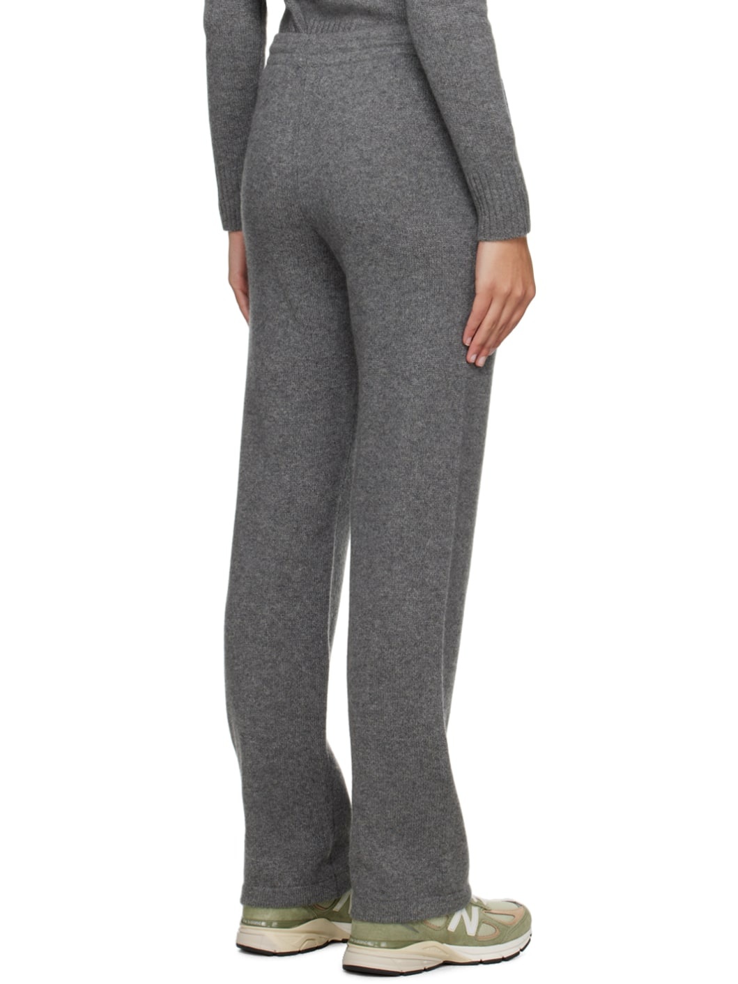 Gray 'SRC' Lounge Pants - 3