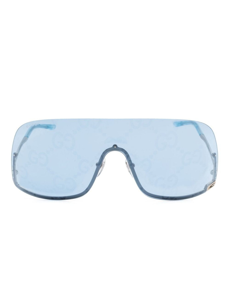 oversized retro-frame sunglasses 1
