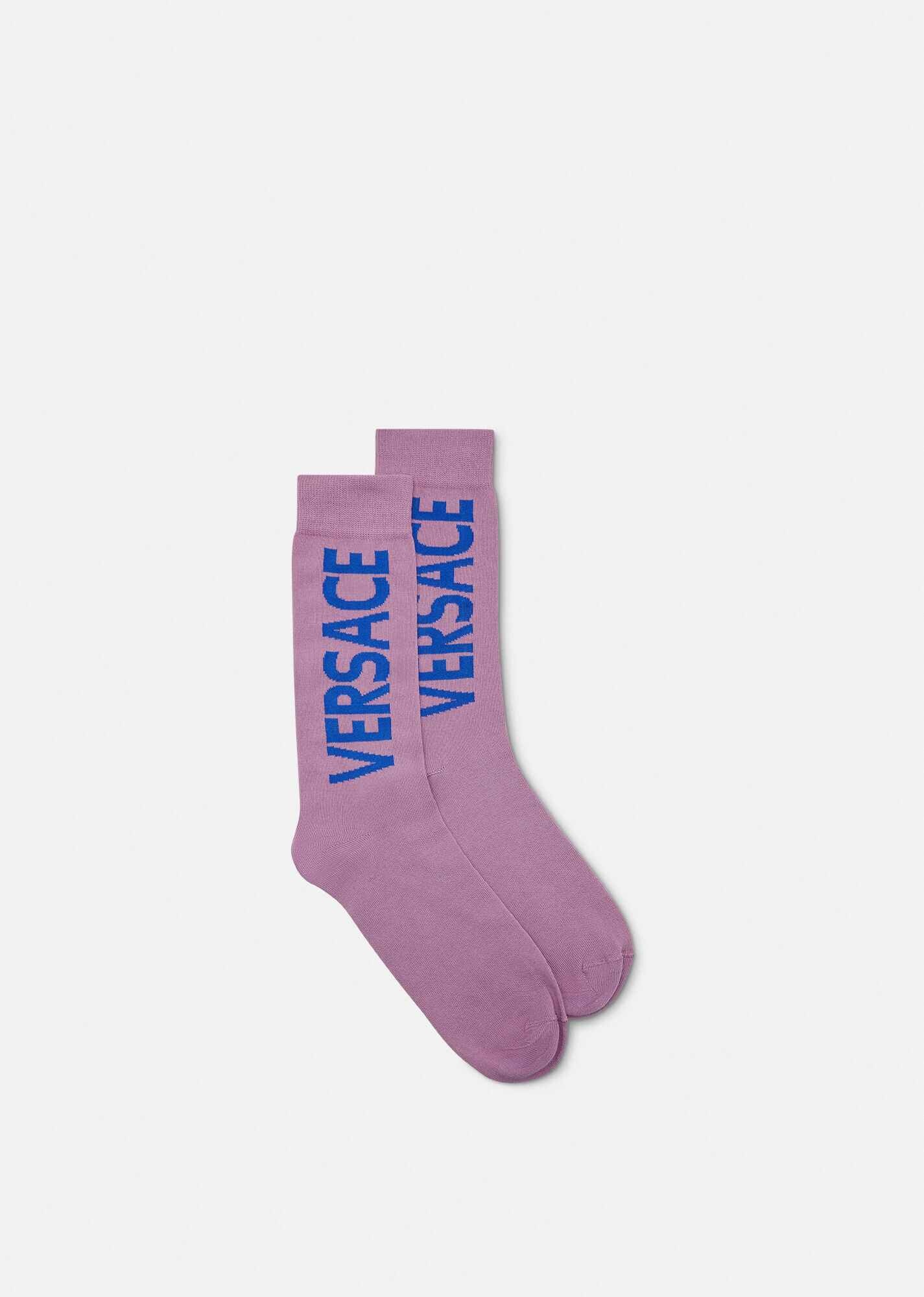 Versace Logo Socks - 1