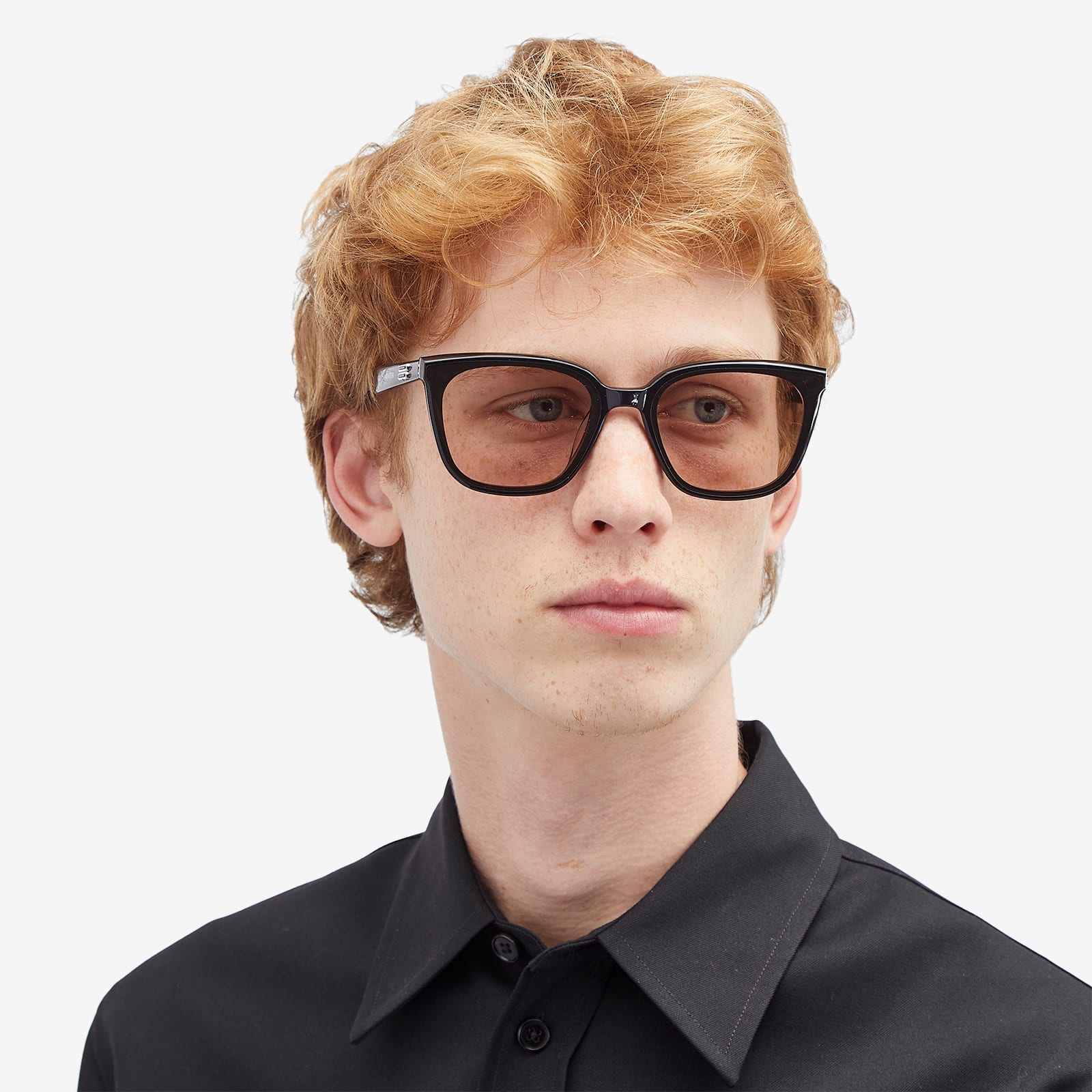 GENTLE MONSTER Gentle Monster Pino Sunglasses - PINO-01BR | REVERSIBLE