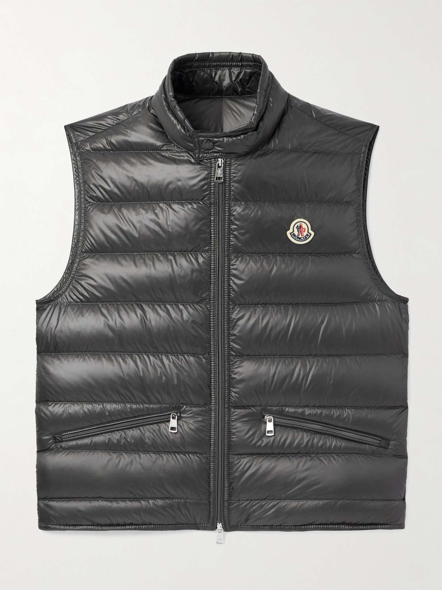 Gui Slim-Fit Logo-Appliquéd Quilted Shell Down Gilet - 1