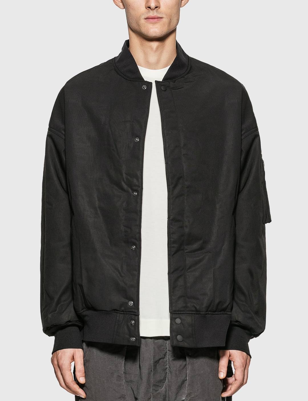 Rear Logo Bomber Jacket - 2