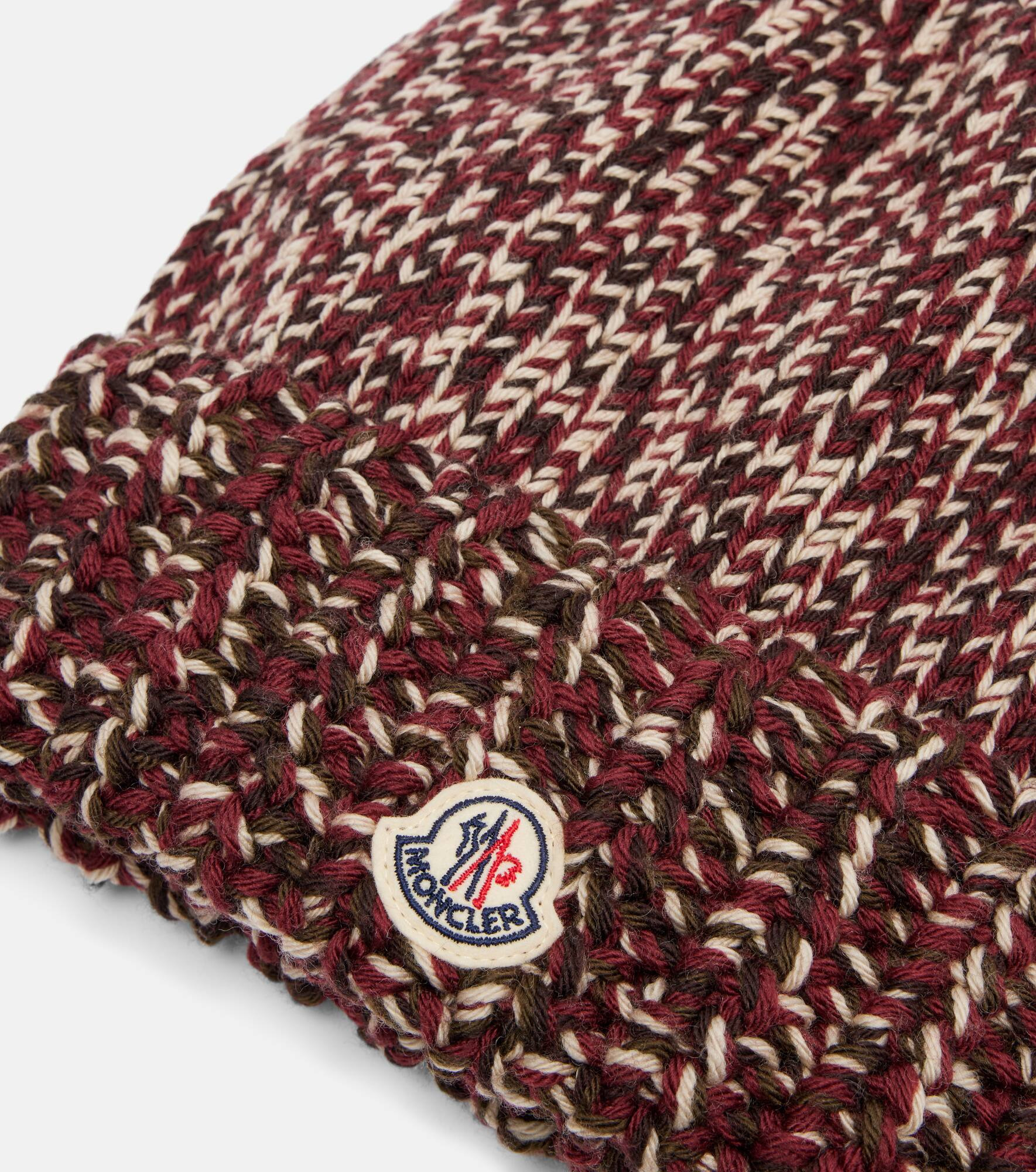 Mouliné wool-blend beanie - 3