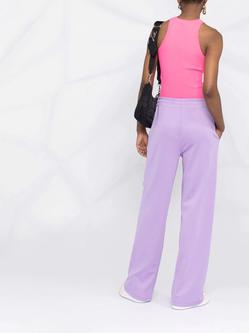 ribbed-knit sleeveless top - 4