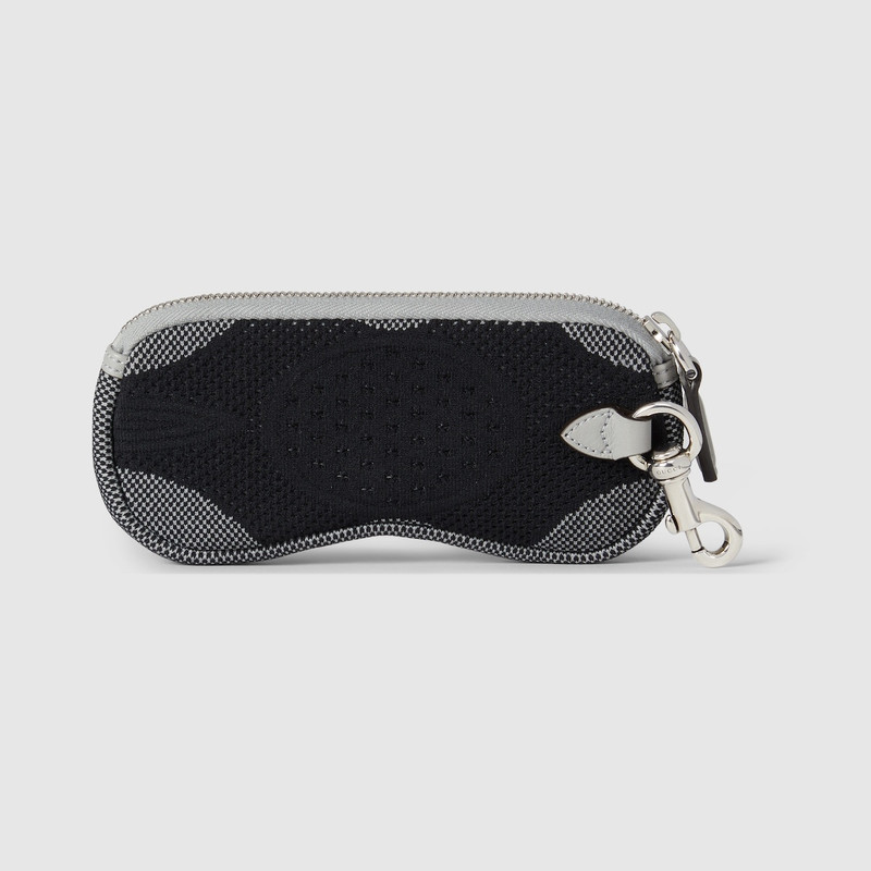 GUCCI Technical knit glasses case outlook