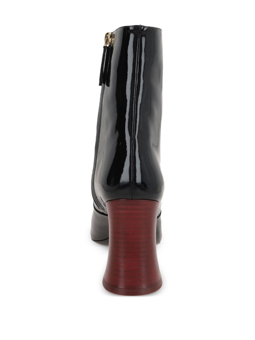 80mm leather block-heel boots - 3