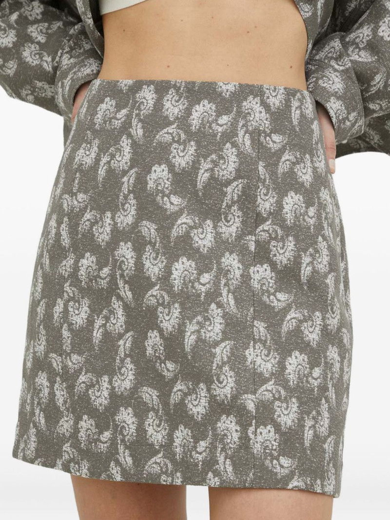 printed mini skirt 1