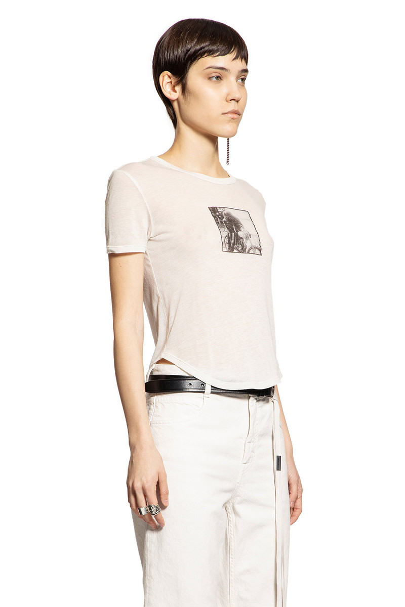 Ann Demeulemeester Floor ''bikers Kiss'' Micro T-shirt outlook