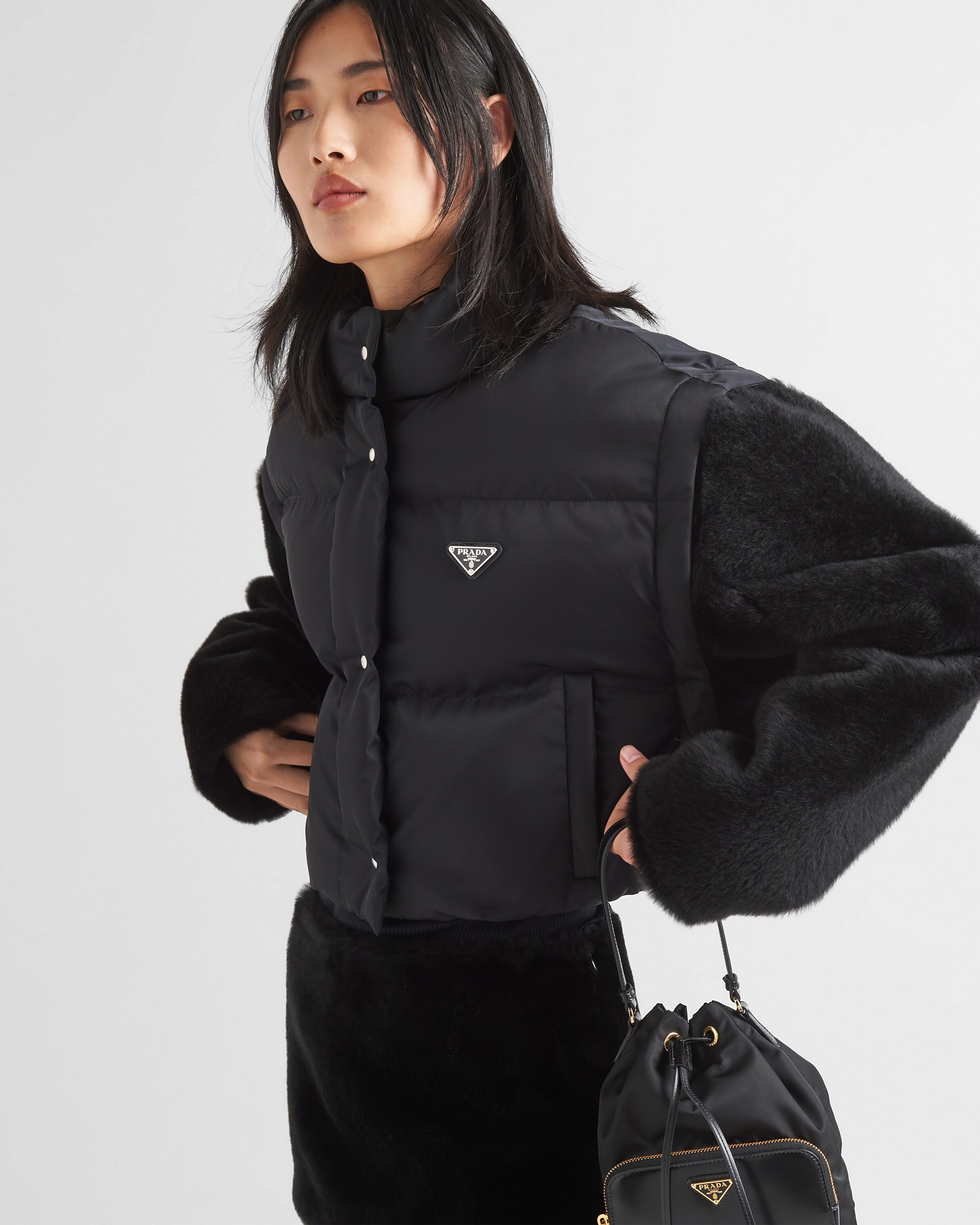Re-Nylon down jacket - 3