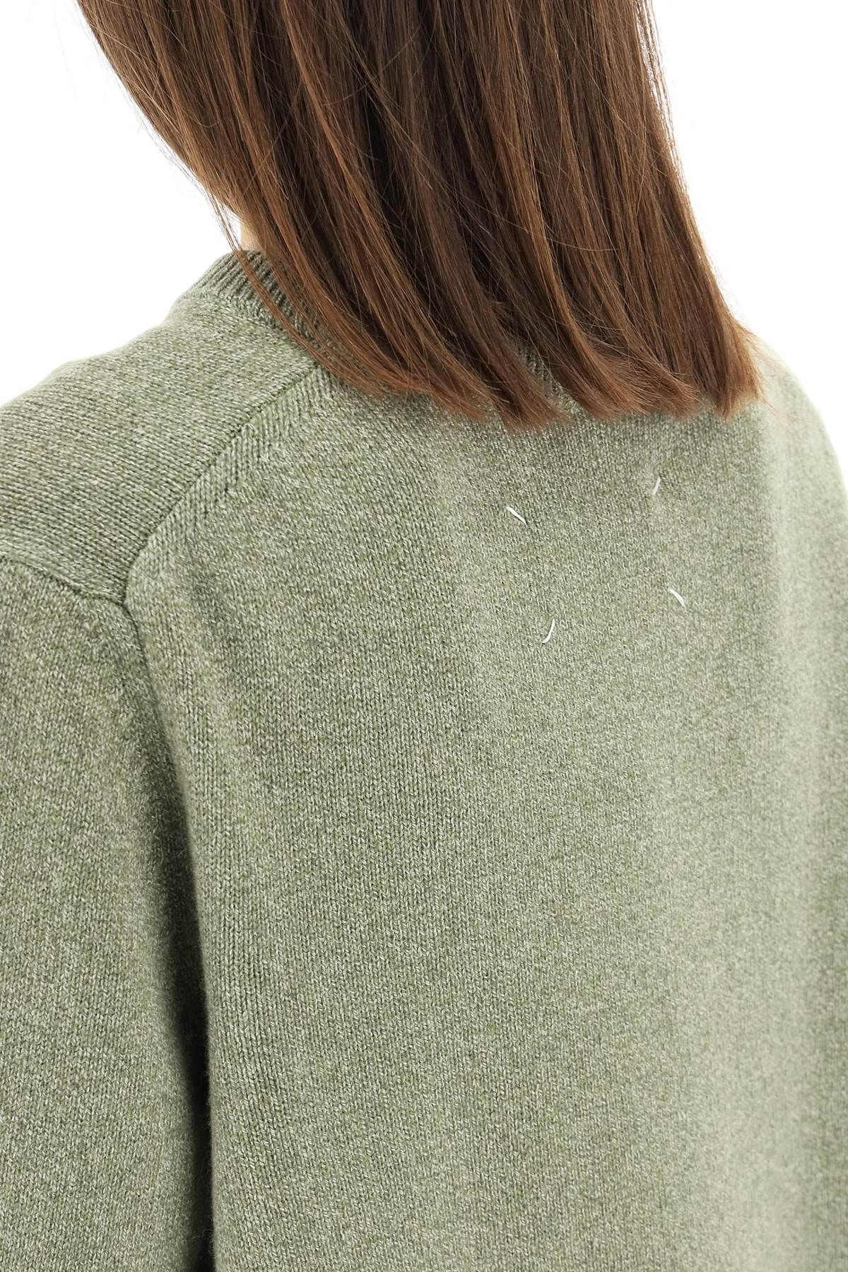 SWEATER WITH CONTRAST DETAIL - 5