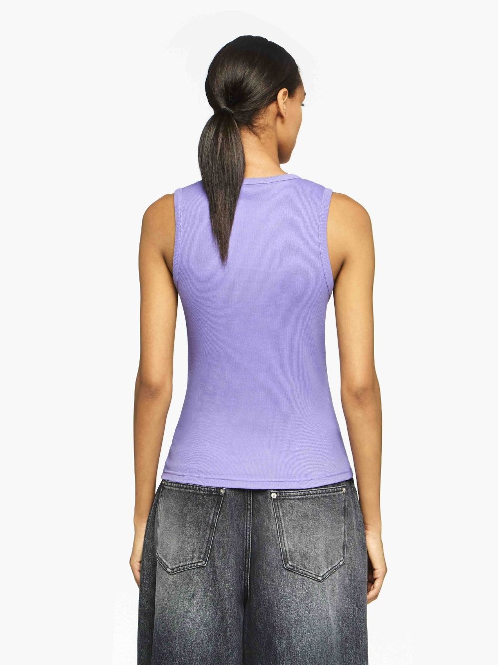 TANK TOP WITH ANCHOR EMBROIDERY - 3