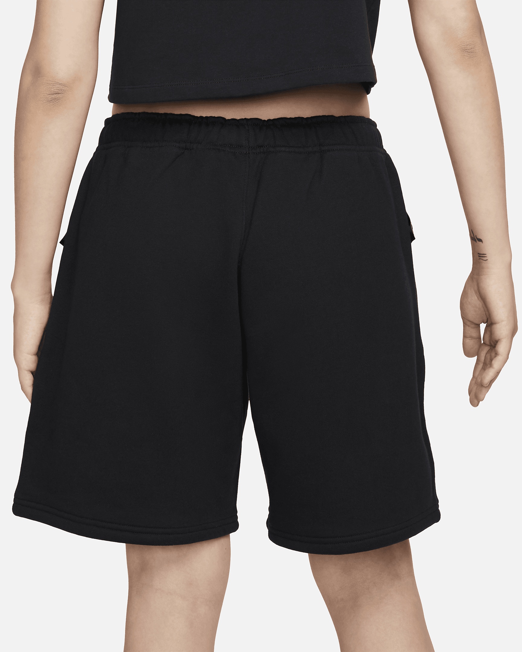 Nike Solo Swoosh Fleece Shorts - 4