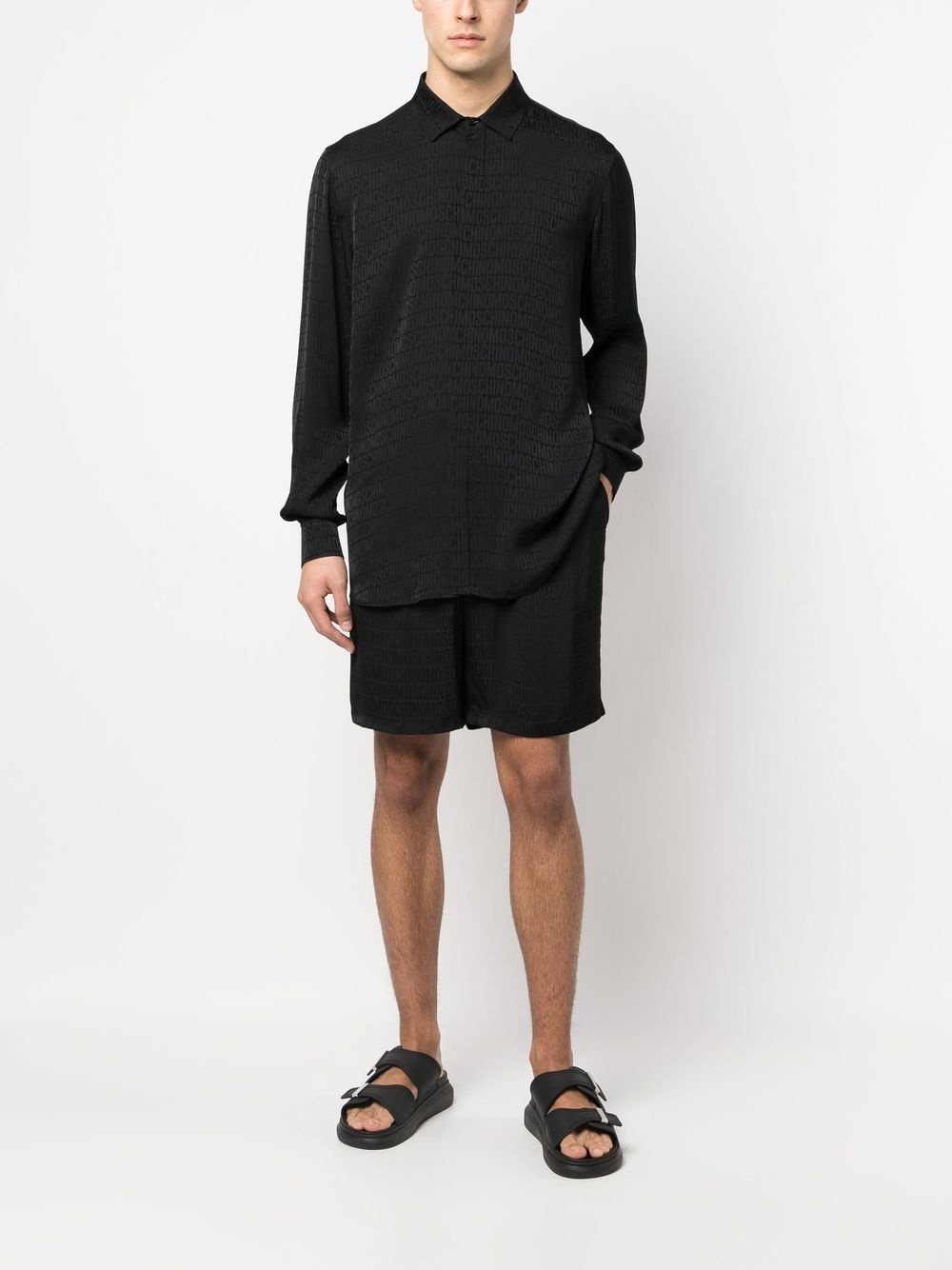 ALL-OVER LOGO PRINT SHORTS - 2