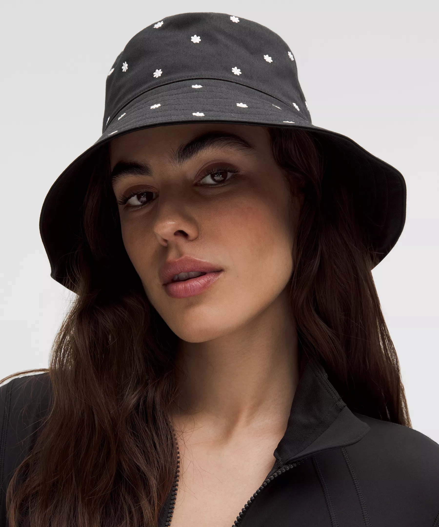 Women's Cotton Twill Wide-Brim Hat - 2