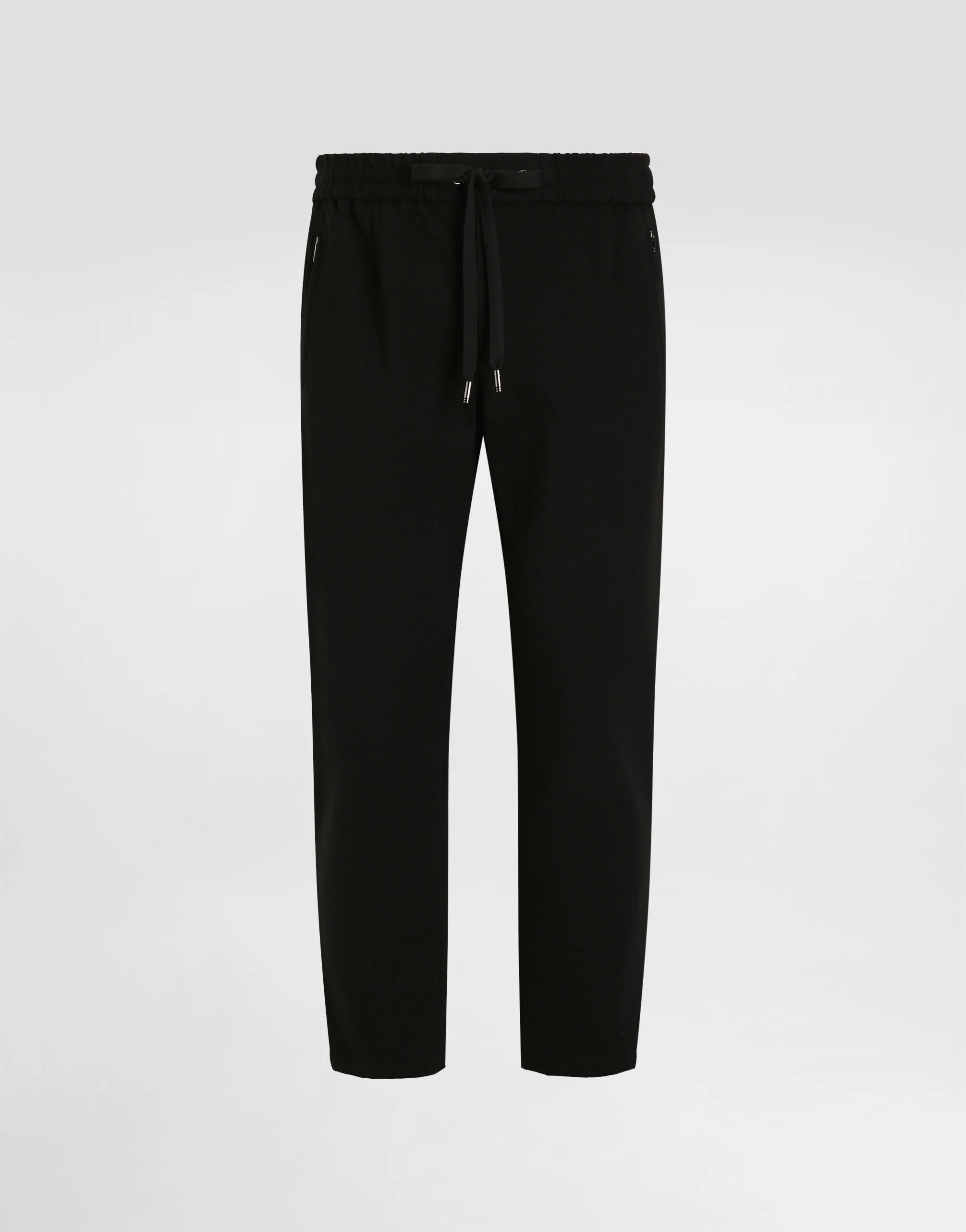 Jersey jogging pants with DG patch - 1