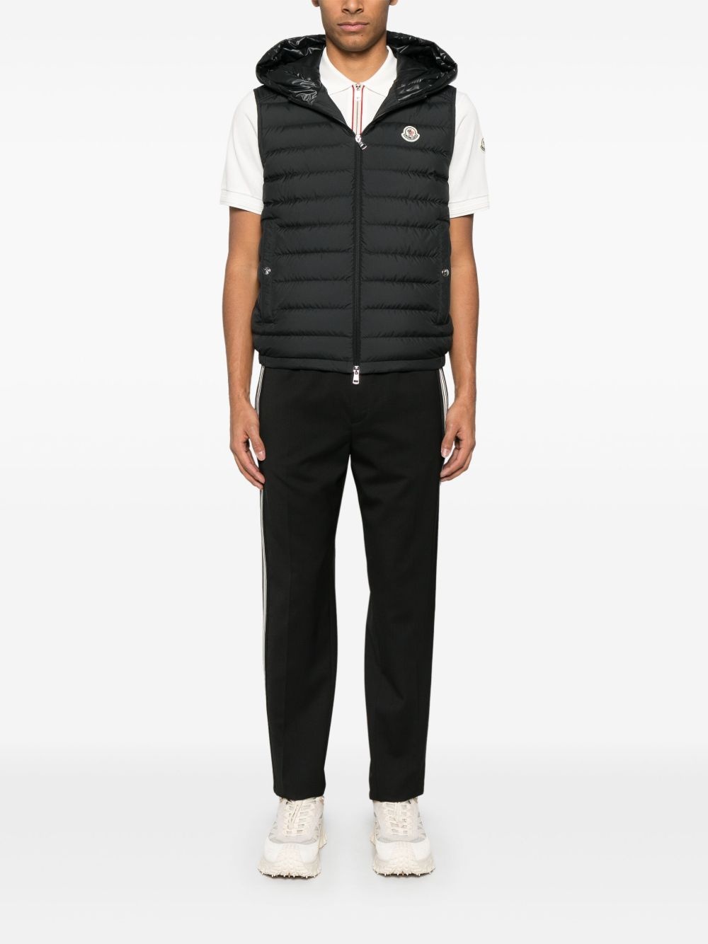 straight-leg track pants - 2