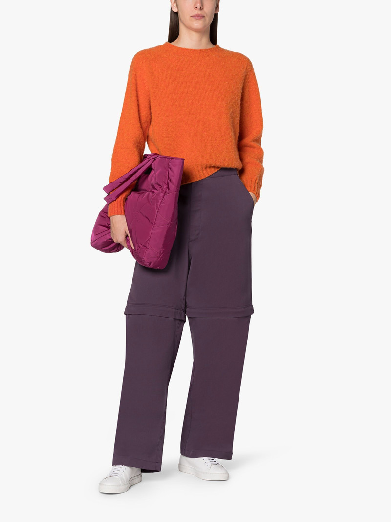 Mackintosh KENNEDI ORANGE WOOL CREWNECK SWEATER outlook