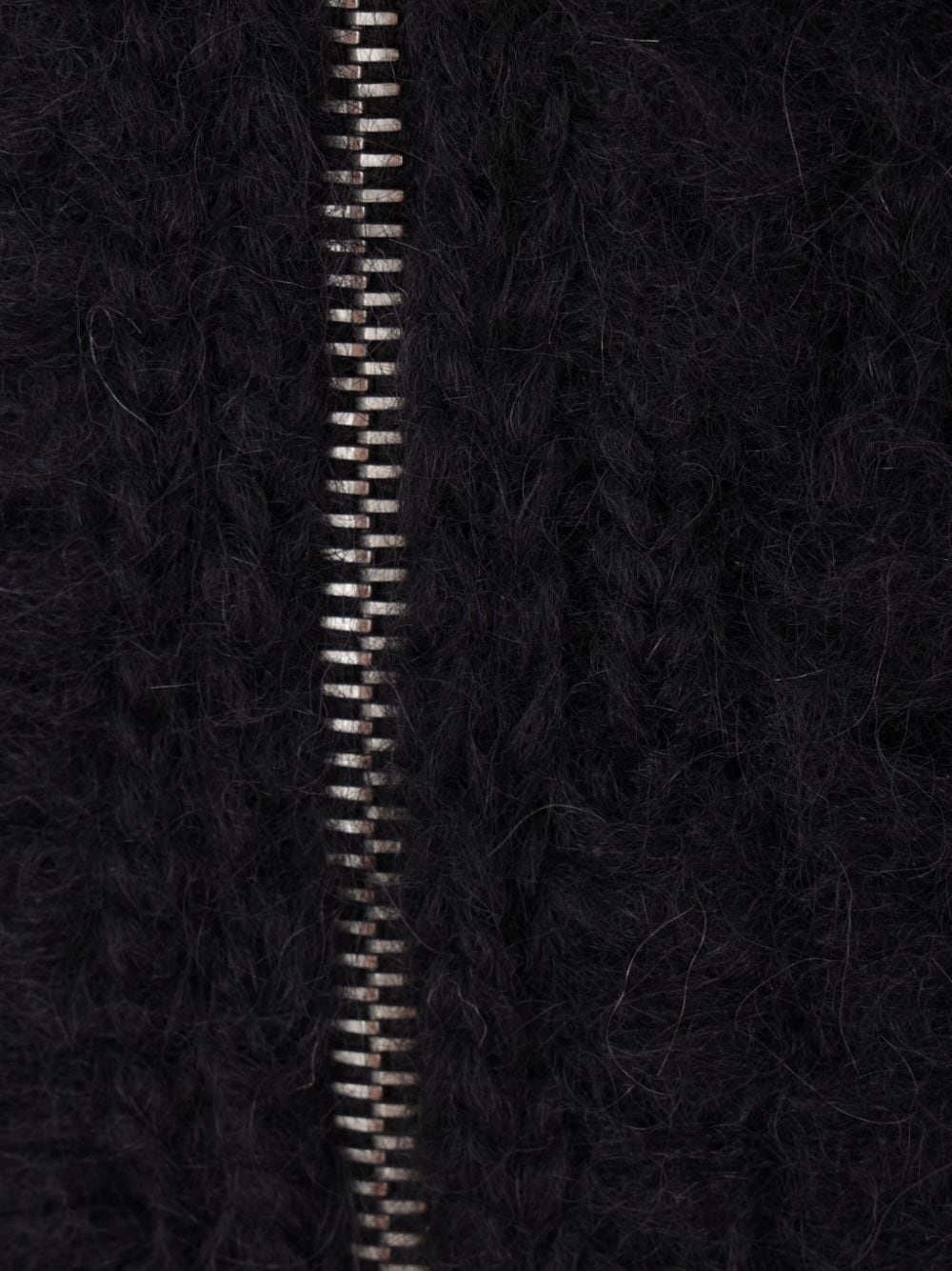 basket weave-knit cardigan - 4