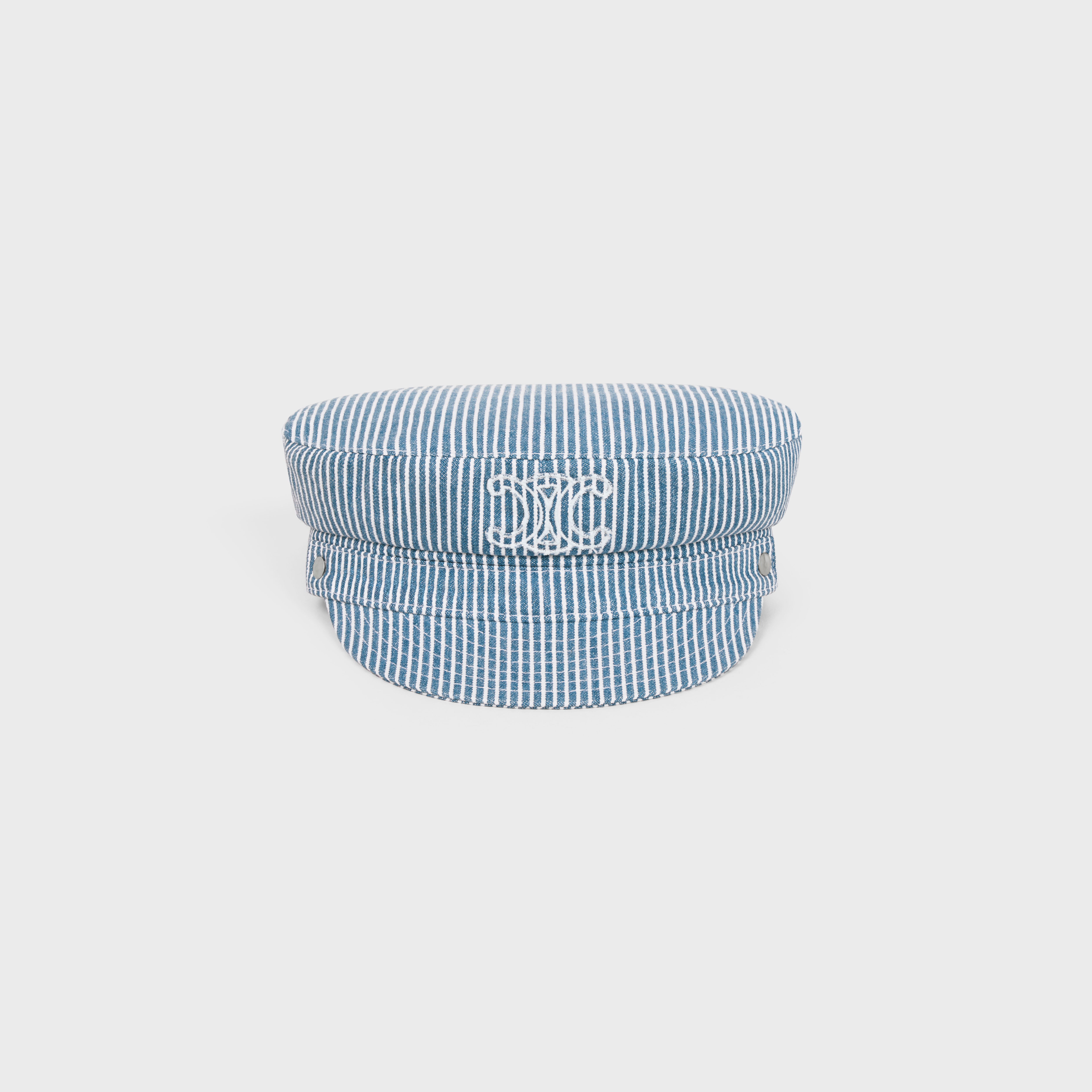 triomphe sailor cap in cotton hickory - 2