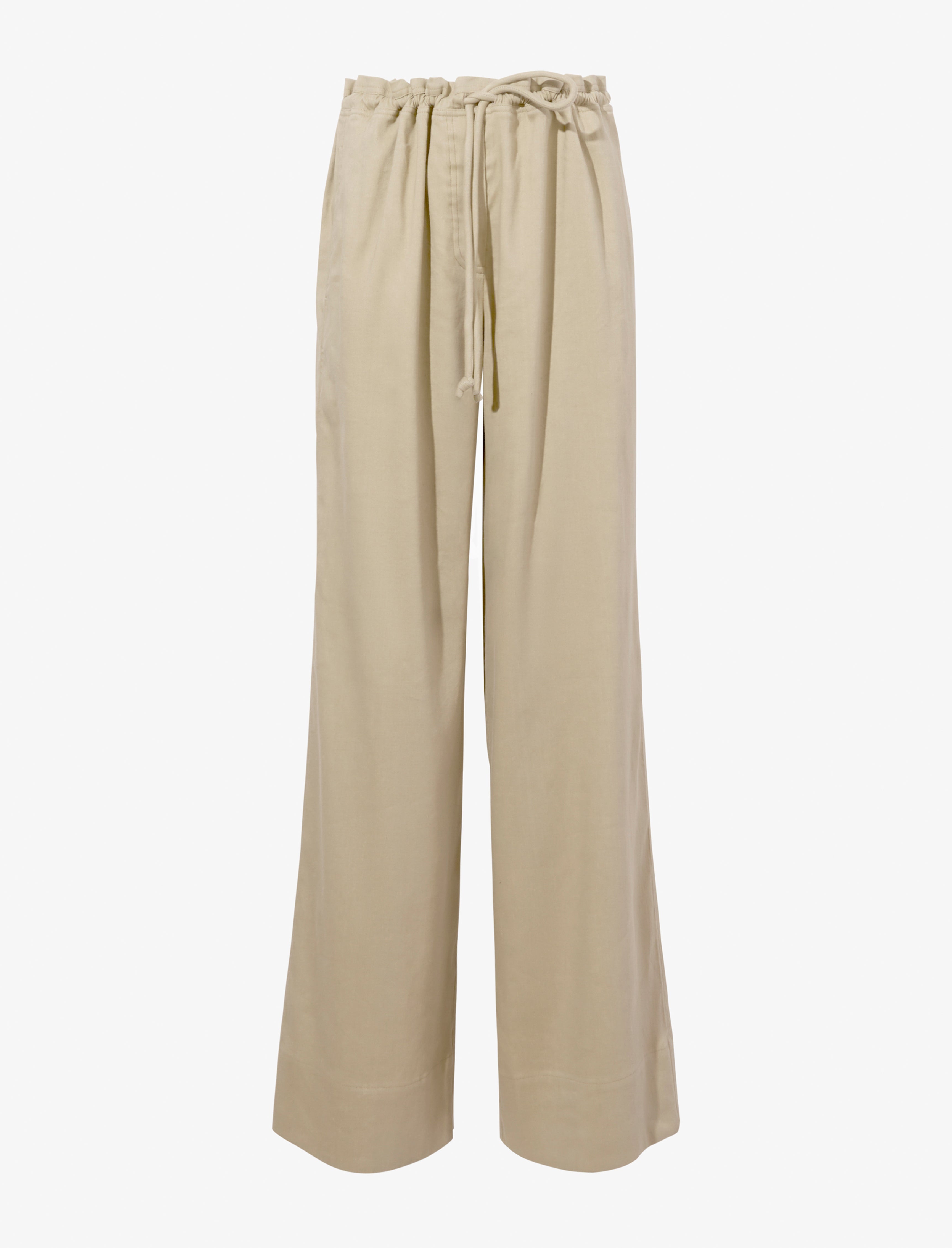 Jade Pant in Eco Stretch Linen Viscose - 1