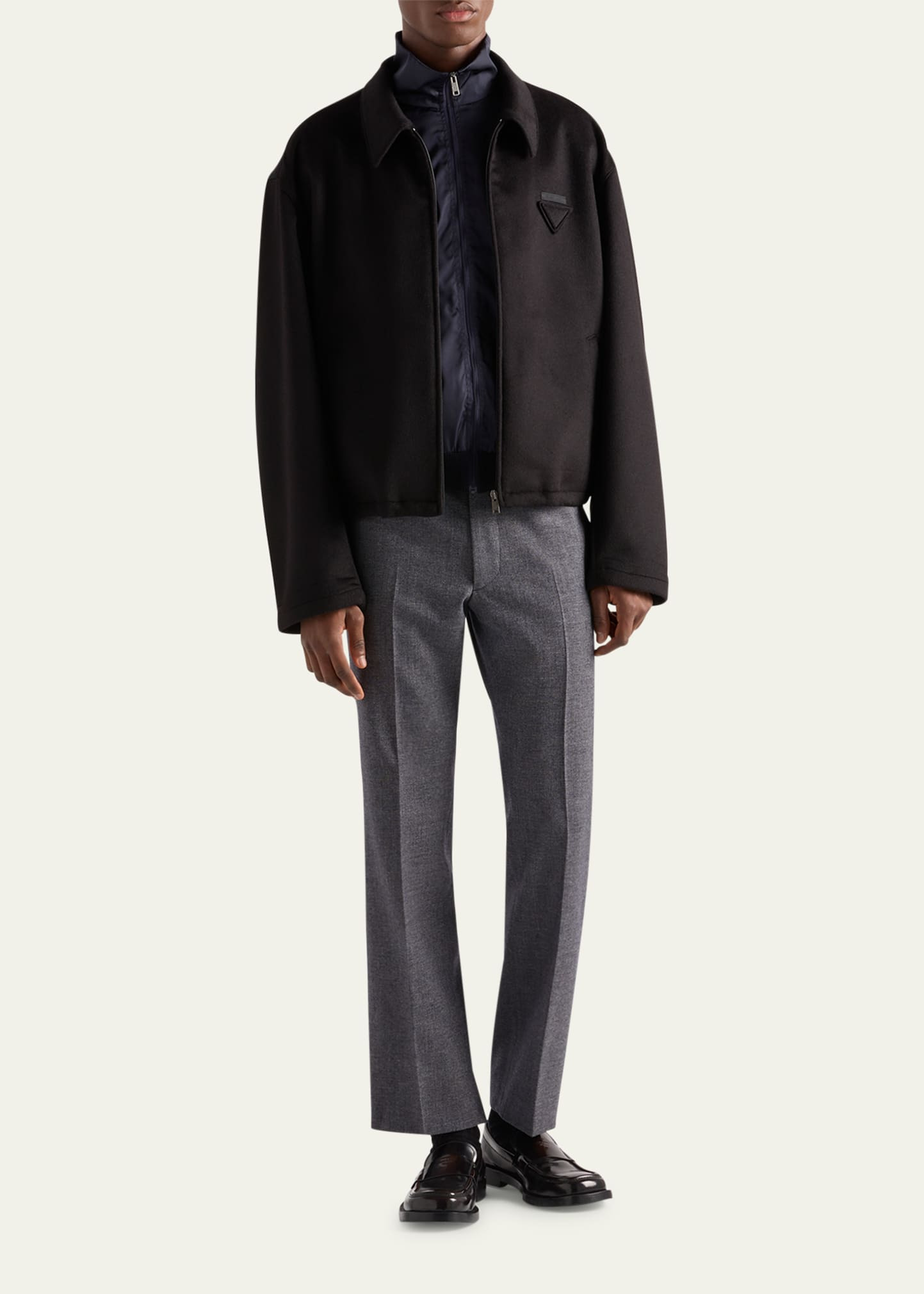 Men's Mix Media Full-Zip Jacket - 2