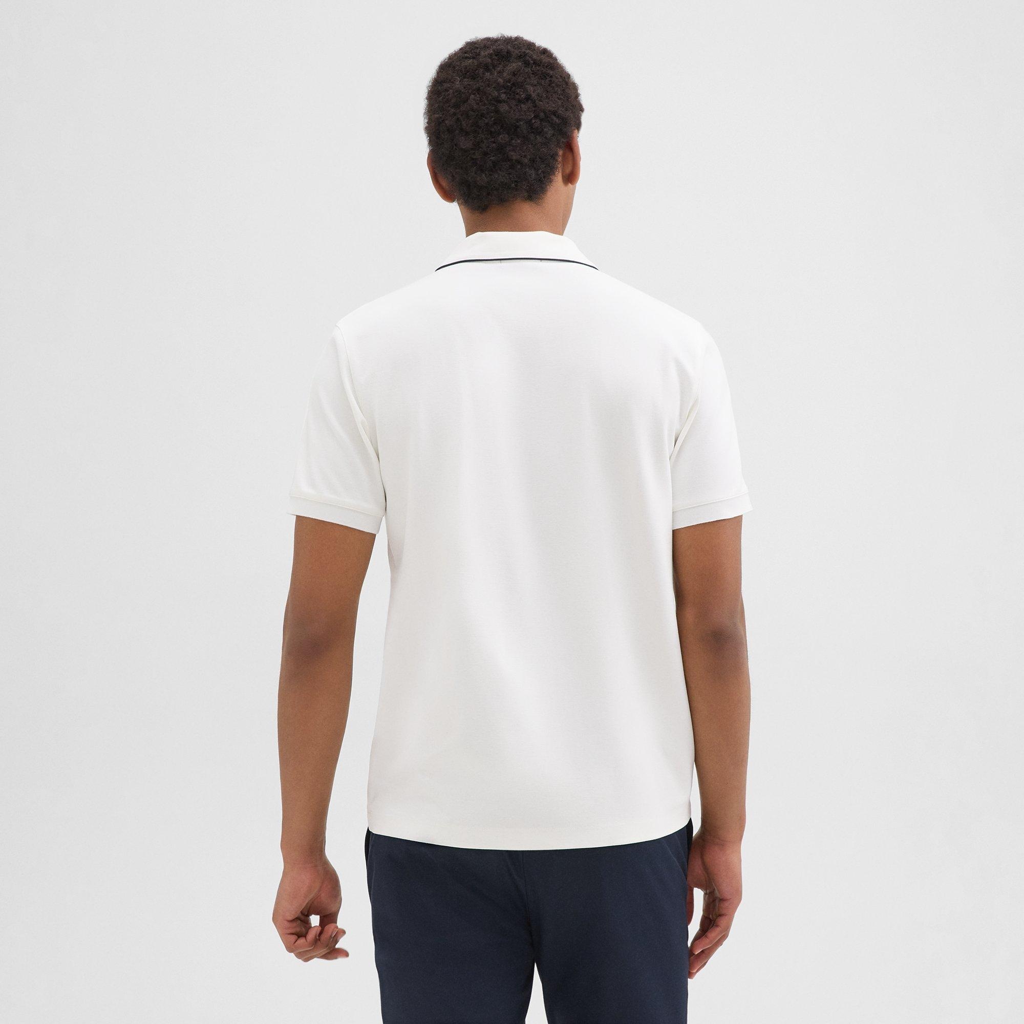Johnny Collar Polo in Relay Jersey - 4