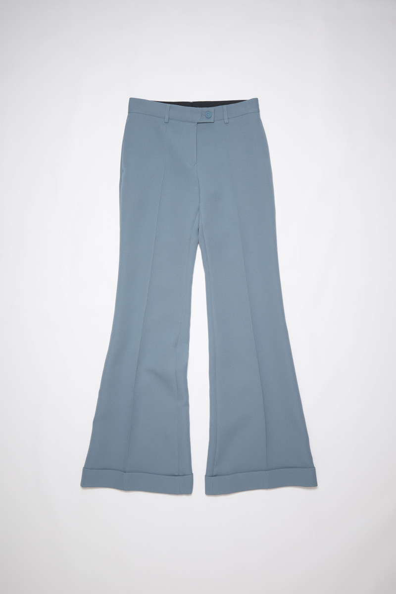 Tailored trousers - Dusty blue - 1