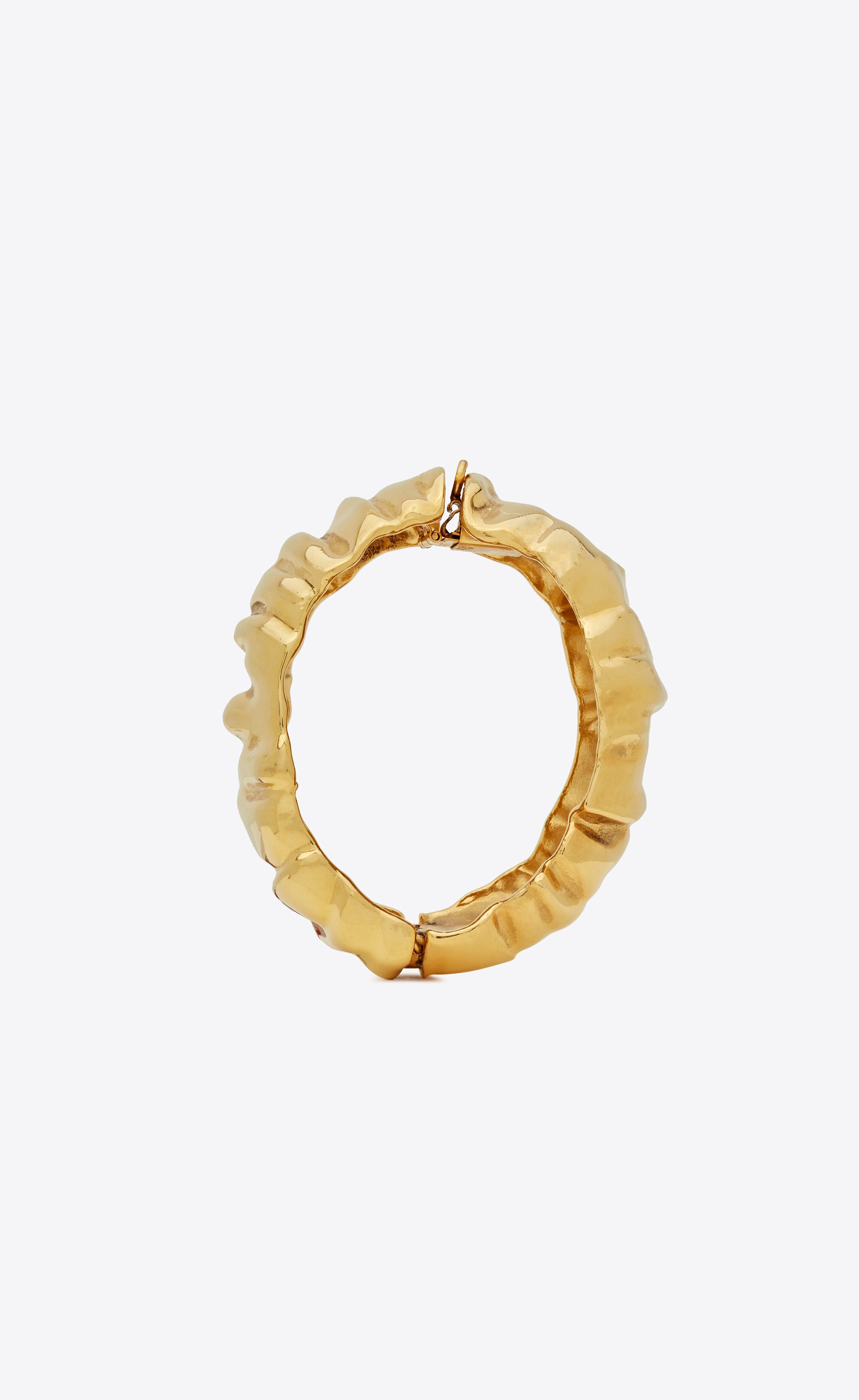 organic bangle in metal - 4