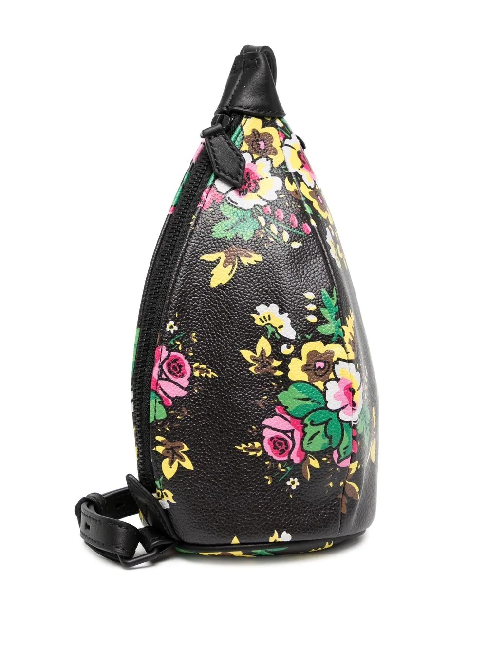 floral-print cross body bag - 3