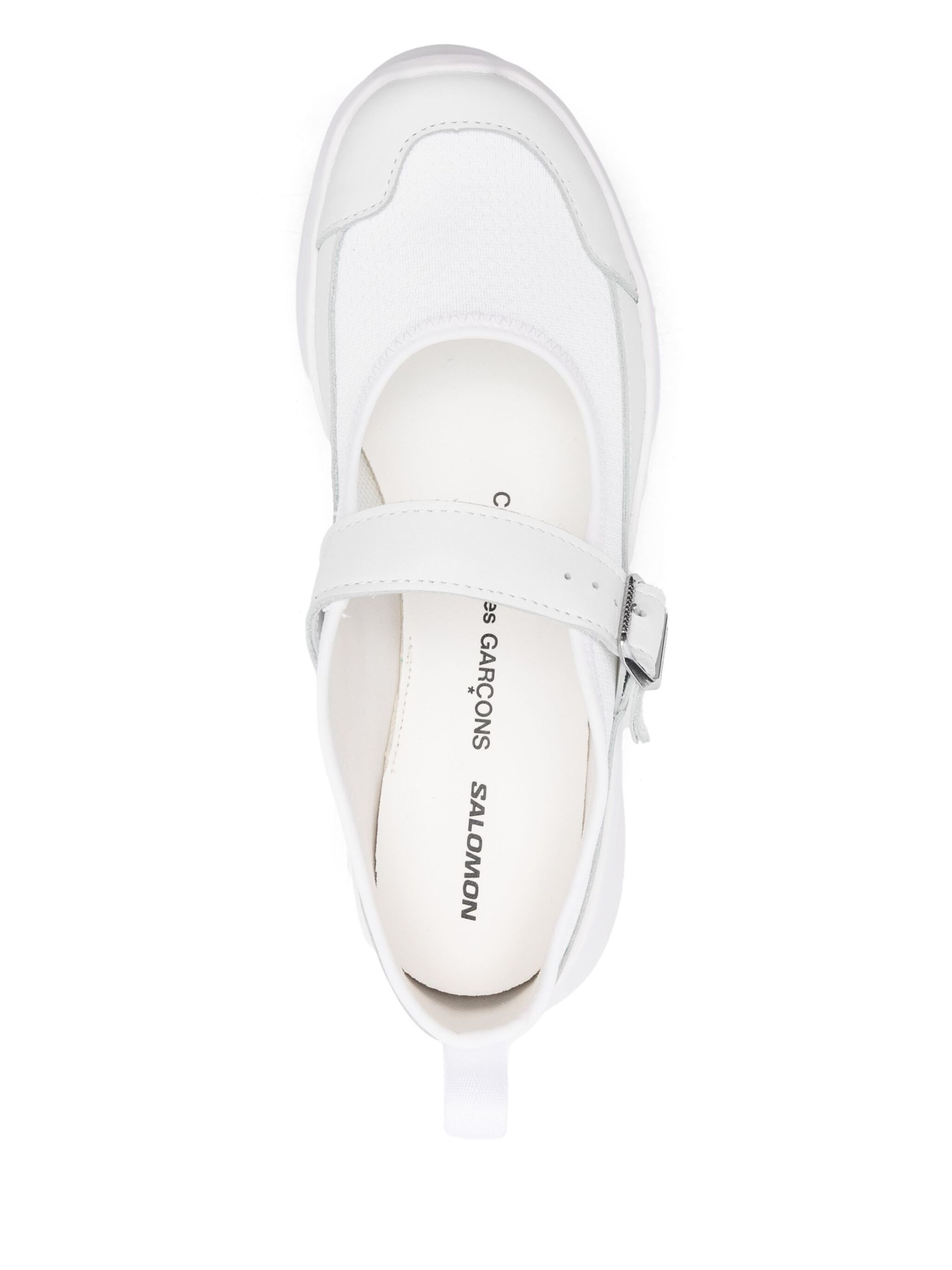 panelled sneakers - 4
