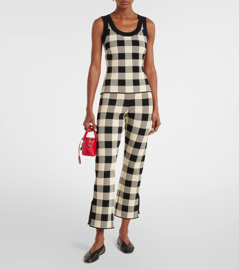 POSSE Pippa checked tank top outlook