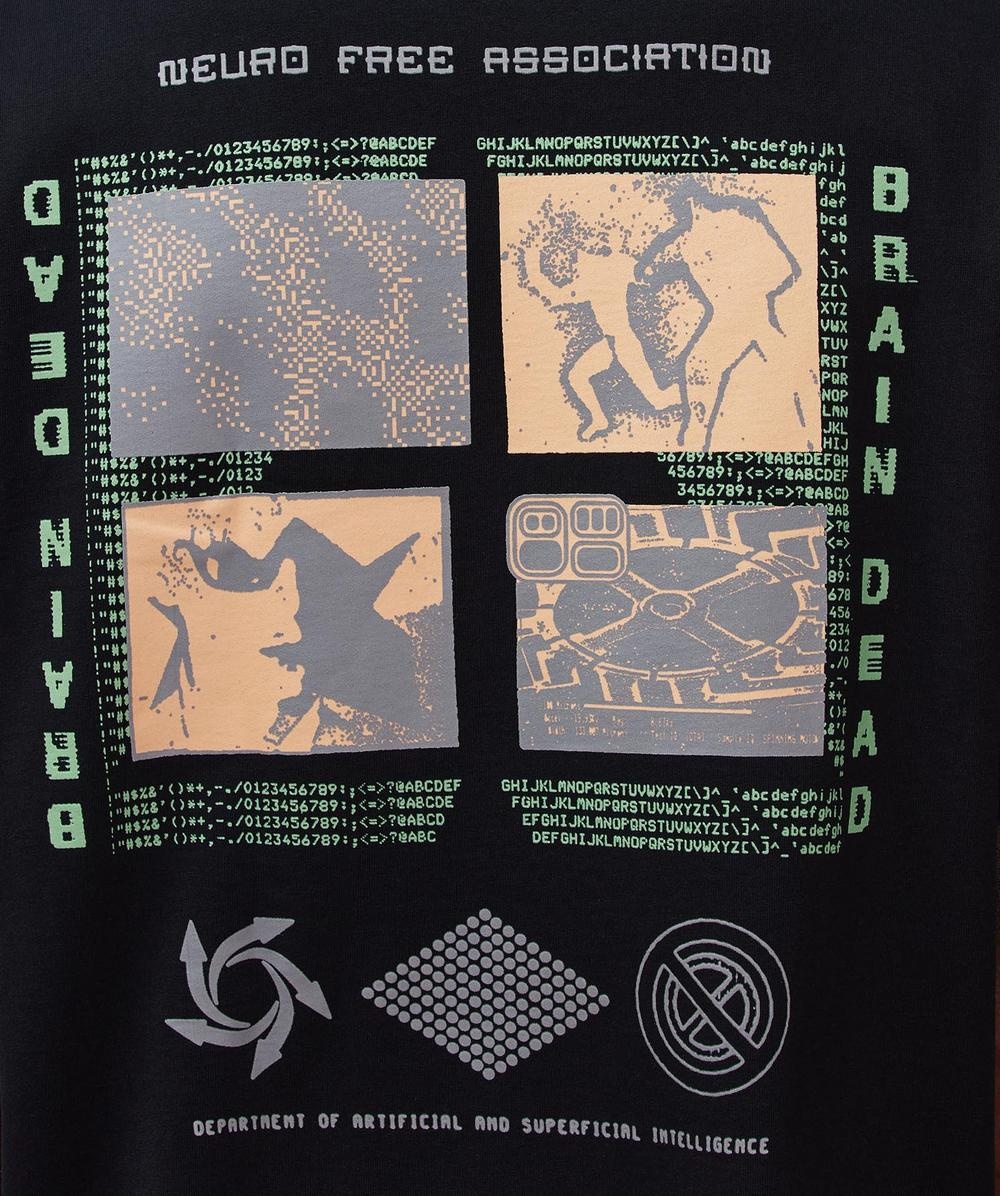 Neuro free association t-shirt - 4