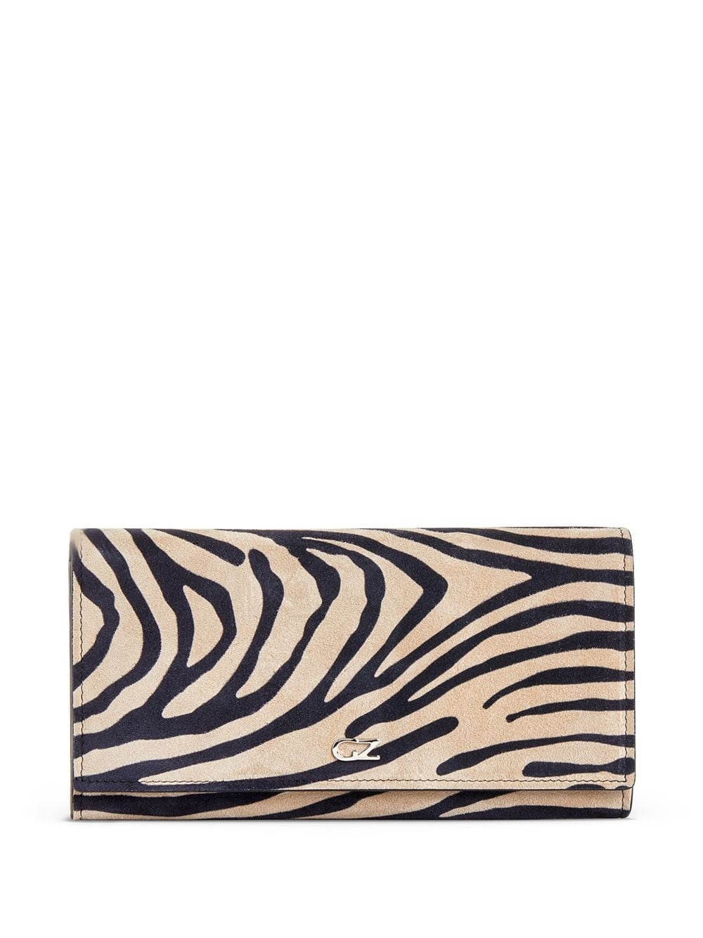 Selene zebra-print wallet - 1