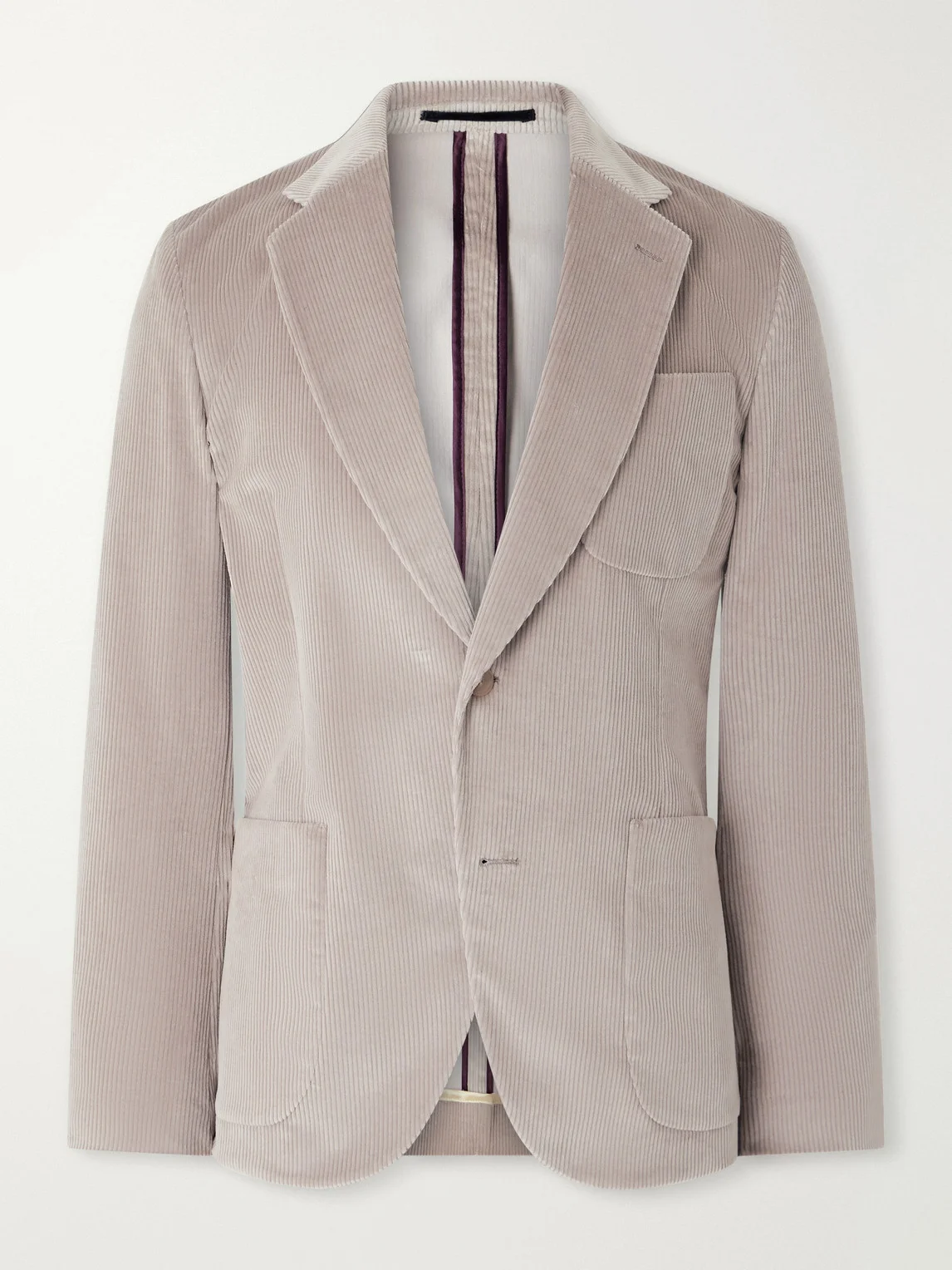 Cotton-Stretch Corduroy Suit Jacket - 1