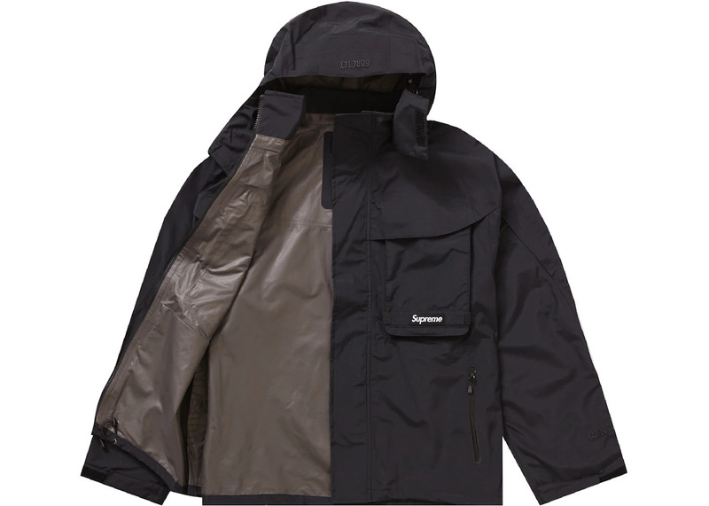 Supreme Supreme GORE-TEX PACLITE Lightweight Shell Jacket Black outlook