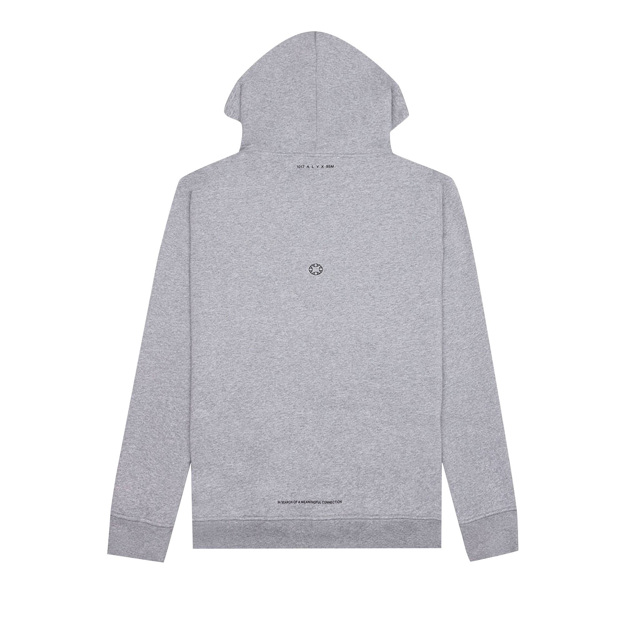 1017 ALYX 9SM Hoodie 'Grey Melange' - 2