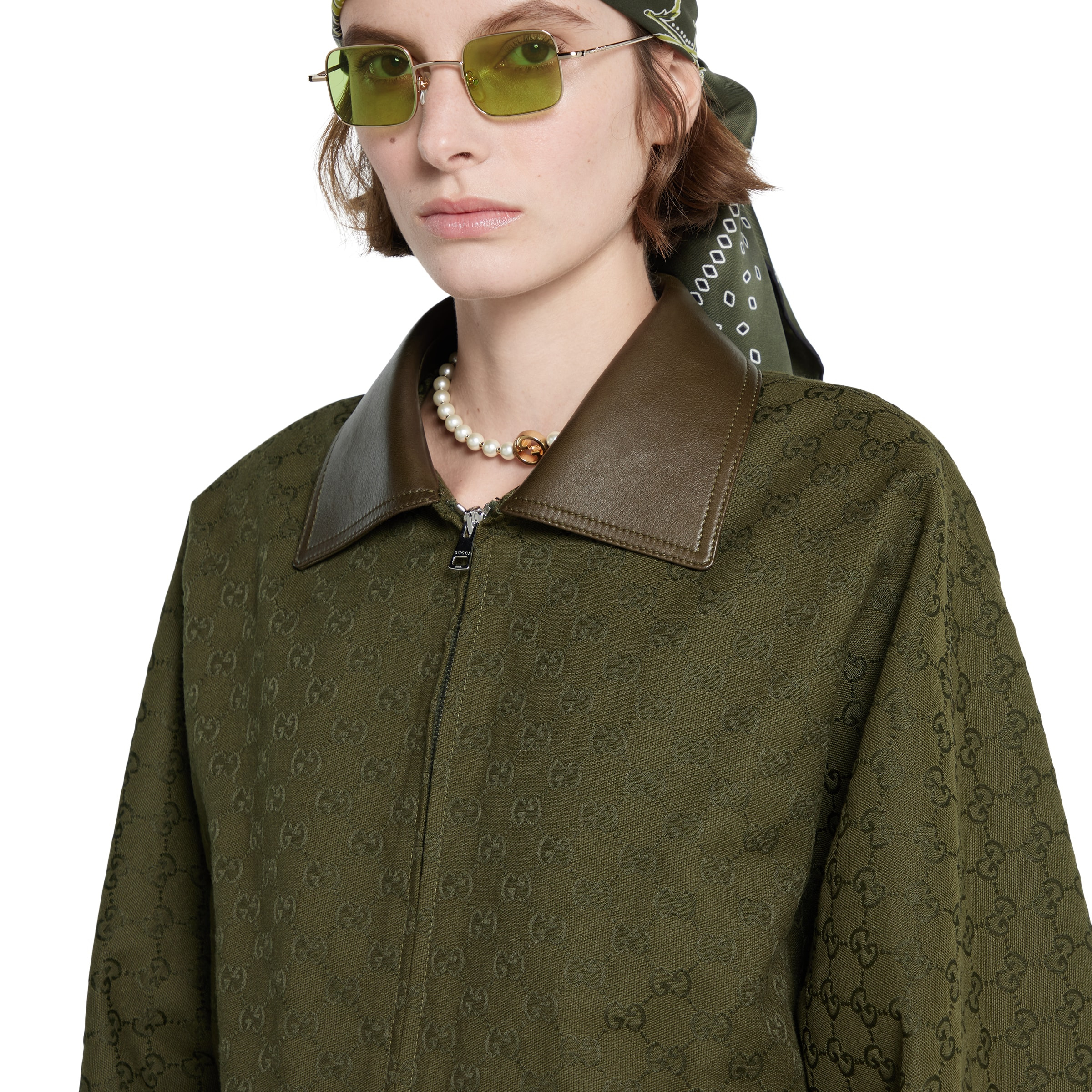 GG canvas jacket - 5