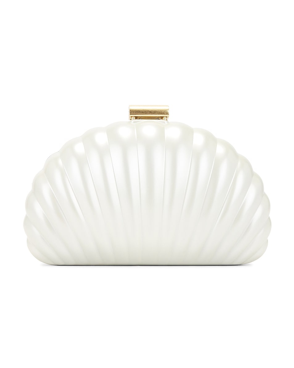 Monet Pearlized Shell Clutch - 3