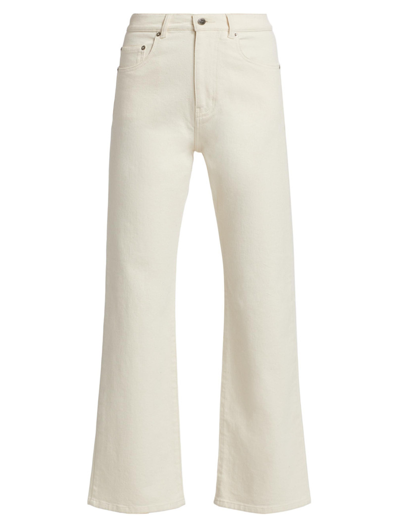 Women's Jasper Stretch Mid-Rise Jeans - Ecru 1