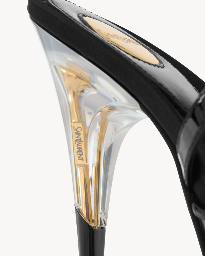 MICHELLE SANDALS IN TPU AND PATENT LEATHER 4