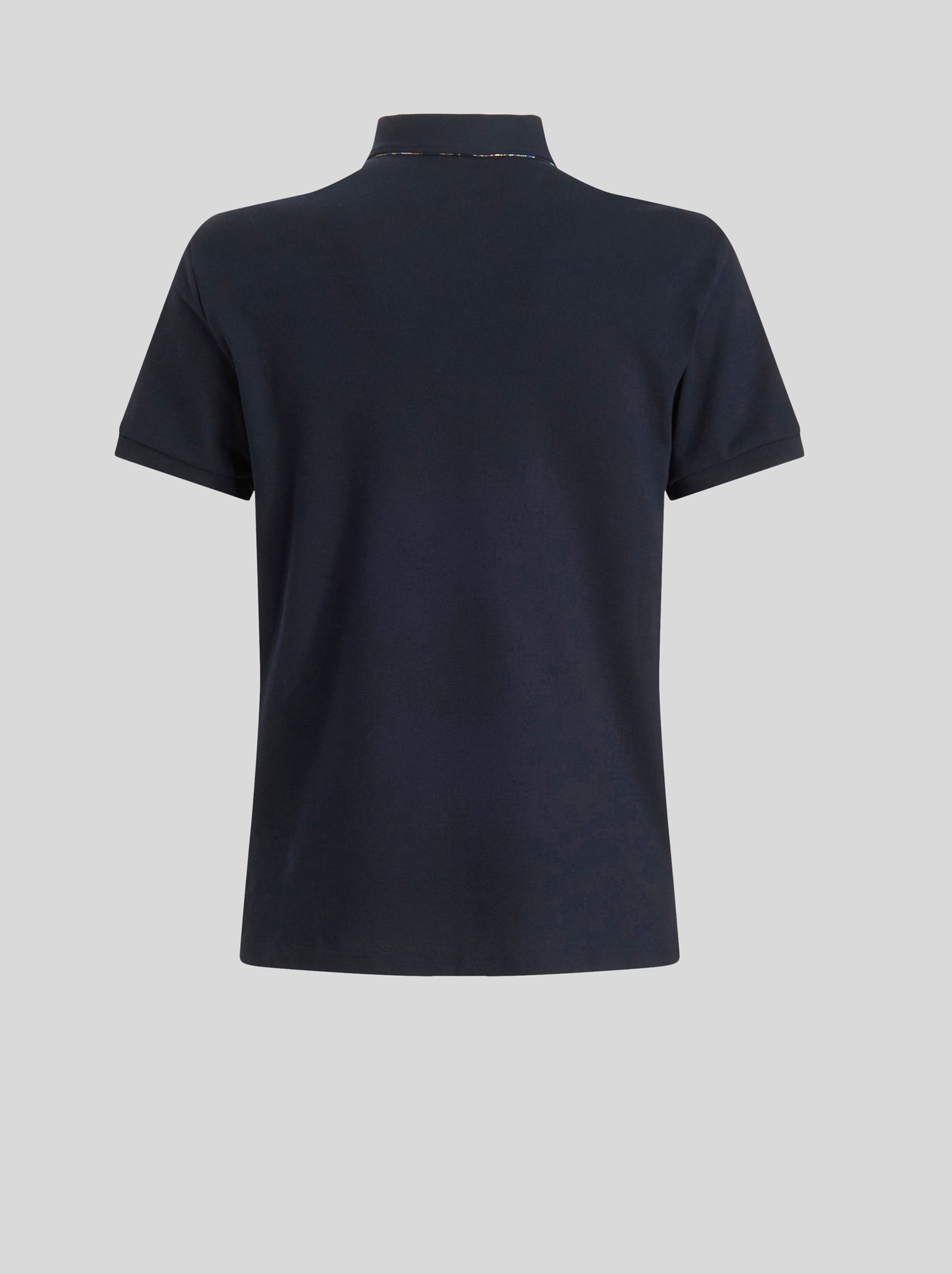 COTTON POLO SHIRT WITH PEGASO - 5