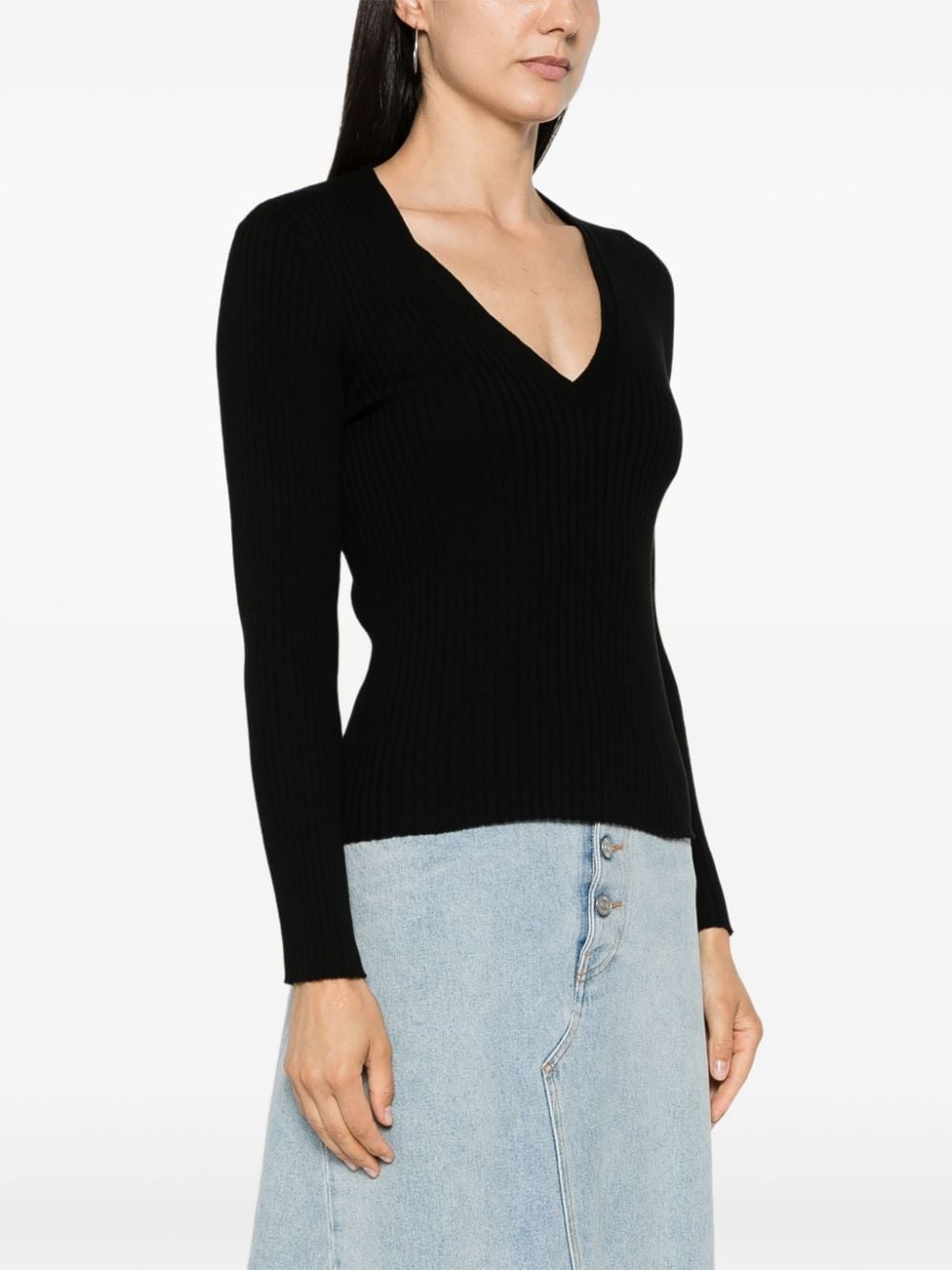 Camille chunky-ribbed jumper - 3