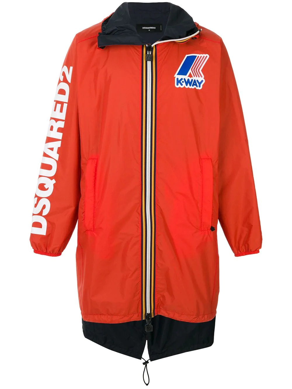 DSQUARED2 x K-Way wind breaker coat - 1